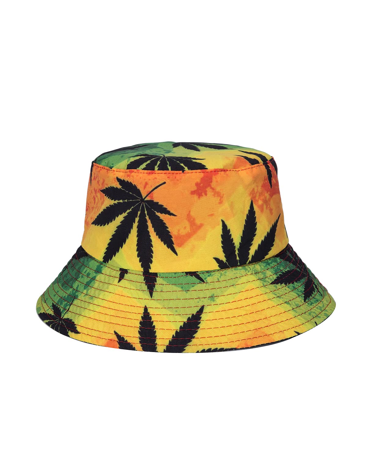 **TUNEVUSE Men's Hawaiian Shirts and Shorts Set - 2-Piece Tropical Beach Outfit with Floral Print & Bucket Hat for Summer Vacation, Luau Party, and Casual Wear**