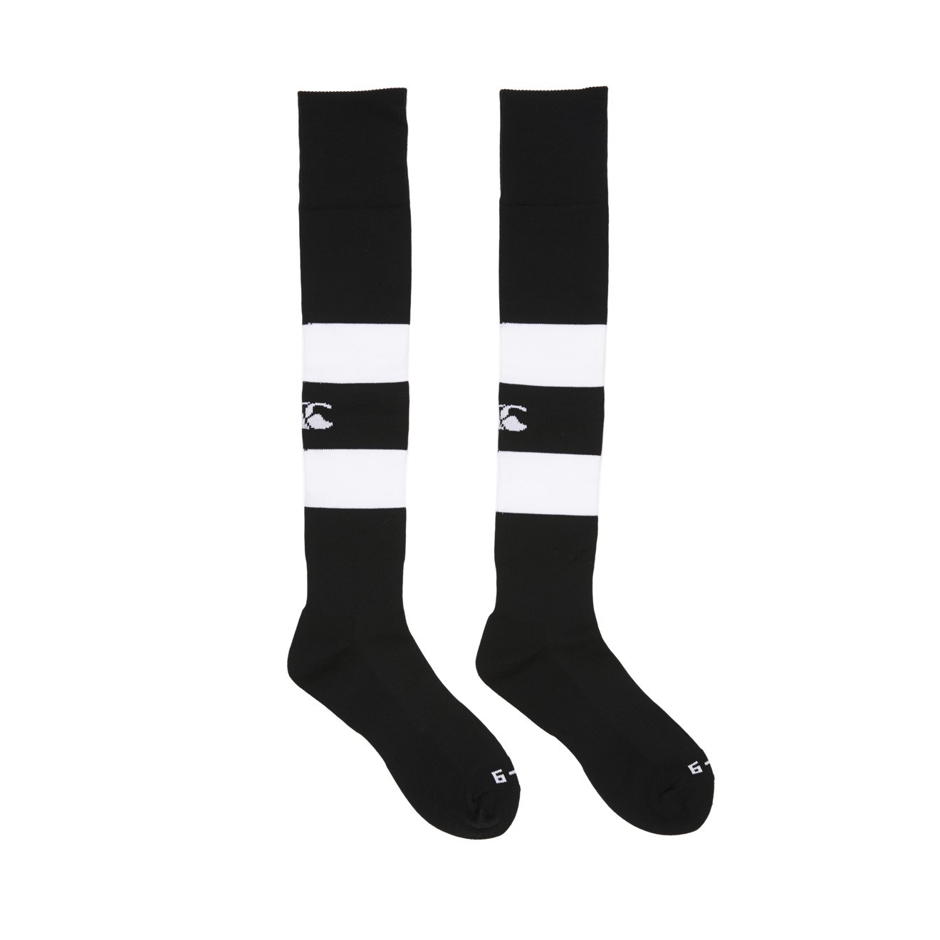 Canterbury Men's Team Hooped Rugby Socks - Pack of 1 - Breathable & Durable Sports Socks for Rugby, Football & Training - Perfect for Athletes & Fans