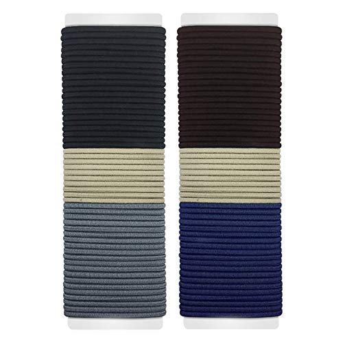 100PC Metal Hair Bands for Girls & Women - No Hair Accessories Elastic Hair Clips (Multicolor, One Size) - Perfect for School, Work, Sports & Everyday Styling
