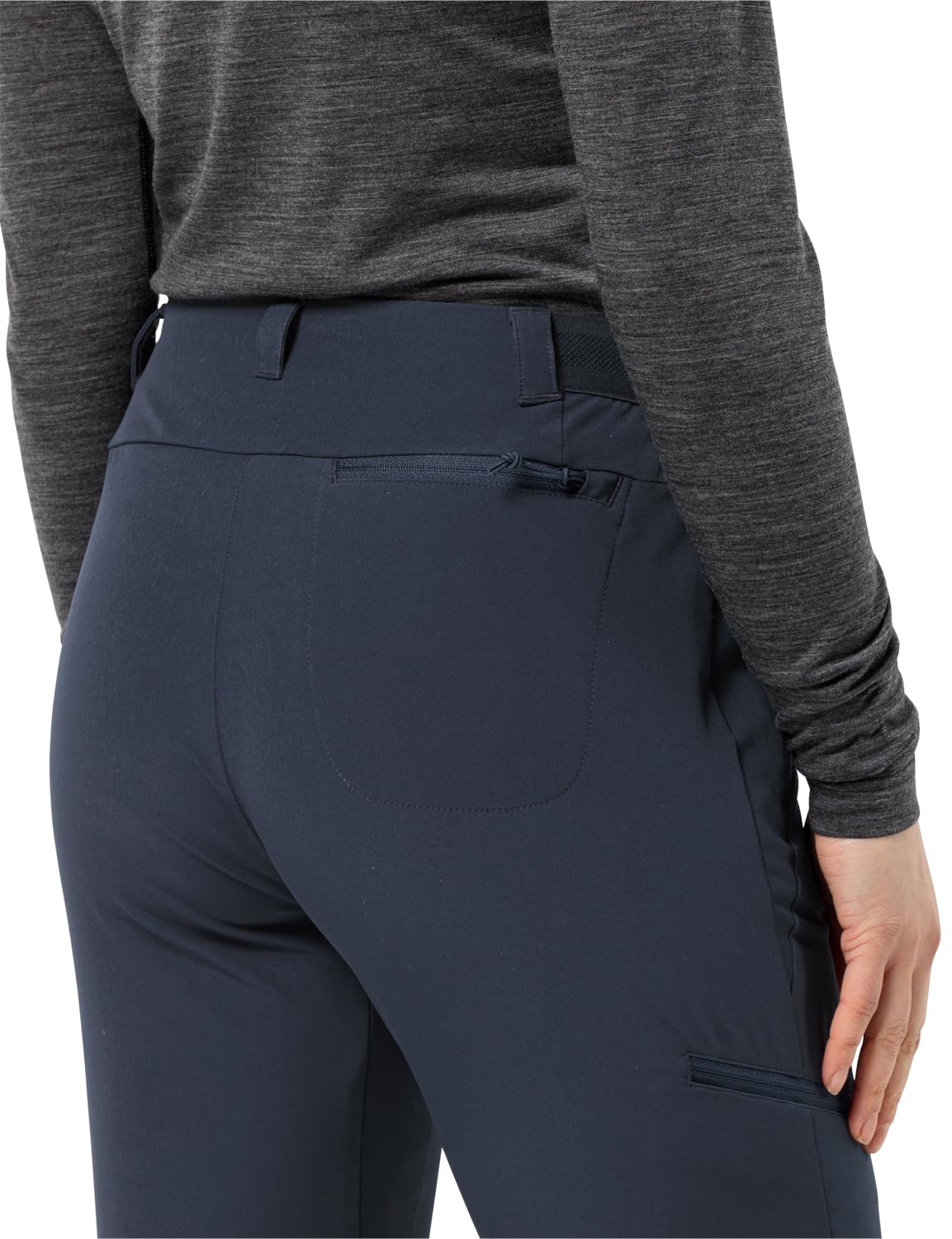 Jack Wolfskin Women's Geigelstein Hiking Pants - Lightweight Waterproof Outdoor Trousers for Hiking, Camping & Travel Adventures