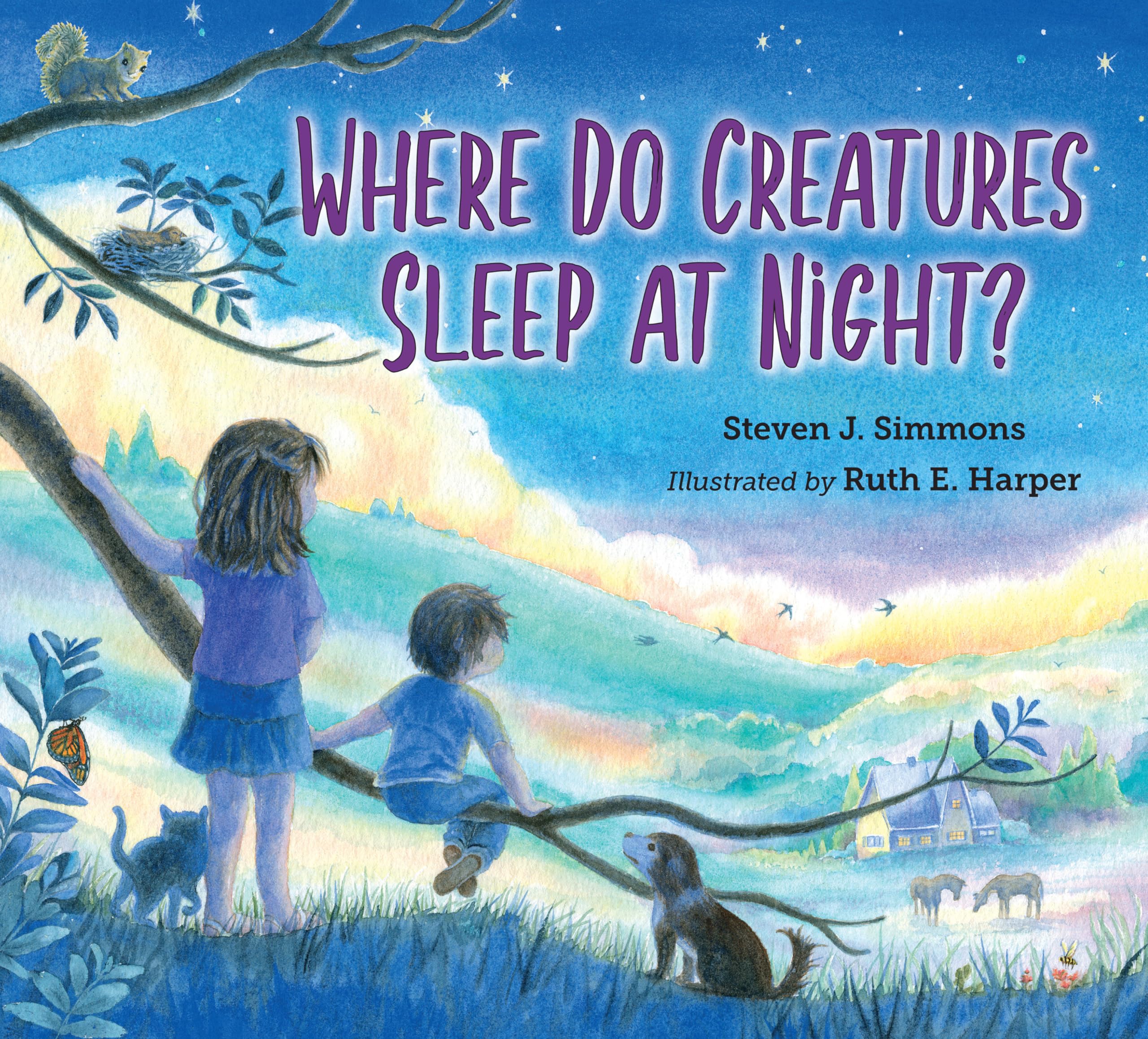 Where Do Creatures Sleep at Night? - Children's Animal Habitats Book | Bedtime Story & Wildlife Education for Kids