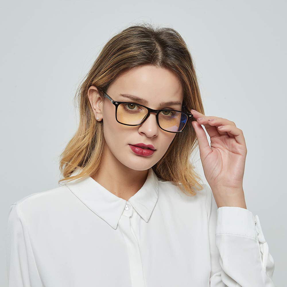 JOSCHOO Anti Blue Light Reading Glasses for Men & Women - Computer Glasses to Reduce Eye Strain - Lightweight Readers for Office, Gaming & Screen Use