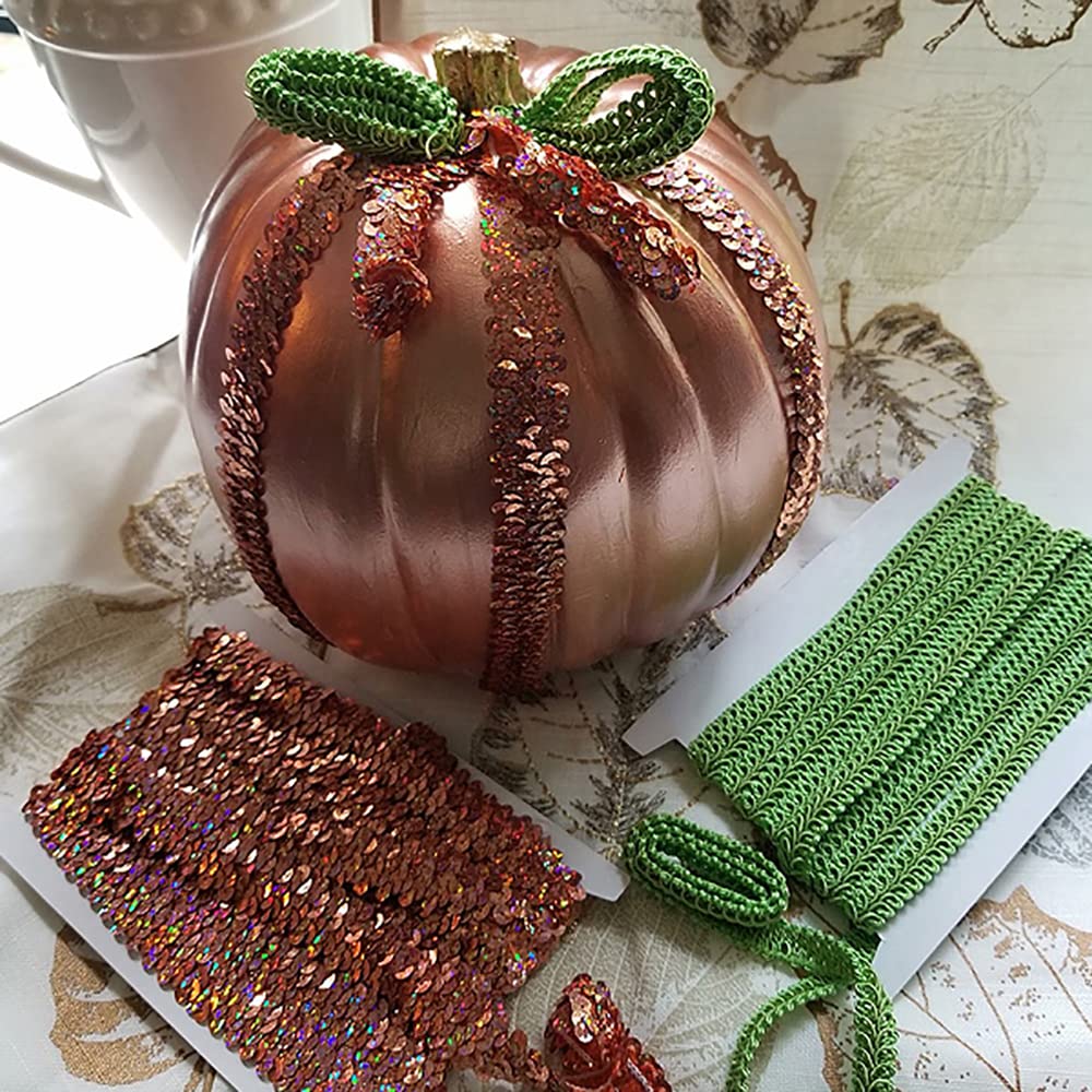 Expo International Decorative Trims & Red Craft Ribbons for DIY Projects, Home Decor, Gift Wrapping, and Scrapbooking