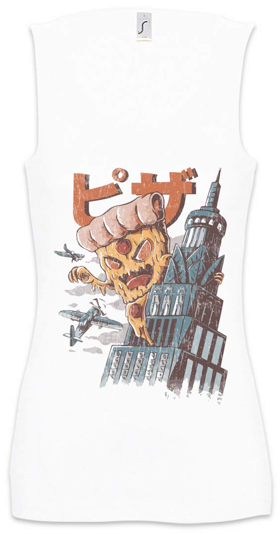 Urban Backwoods Pizza Kong Women's Tank Top - Gym Fitness Training Shirt for Workouts & Yoga | Stylish Athletic Wear for Women