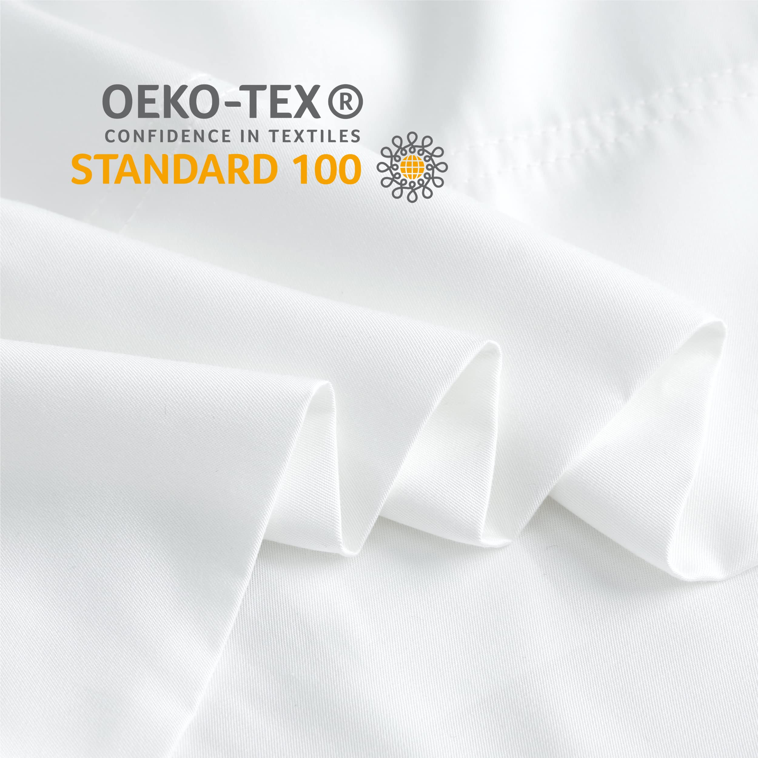 BEDELITE Bamboo Rayon Body Pillow Cover 20x54 Inches - Breathable, Silky Soft & Cooling Pillowcase for Hot Sleepers & Night Sweats - Perfect for Side Sleepers, Pregnancy Support & Relaxation (White)