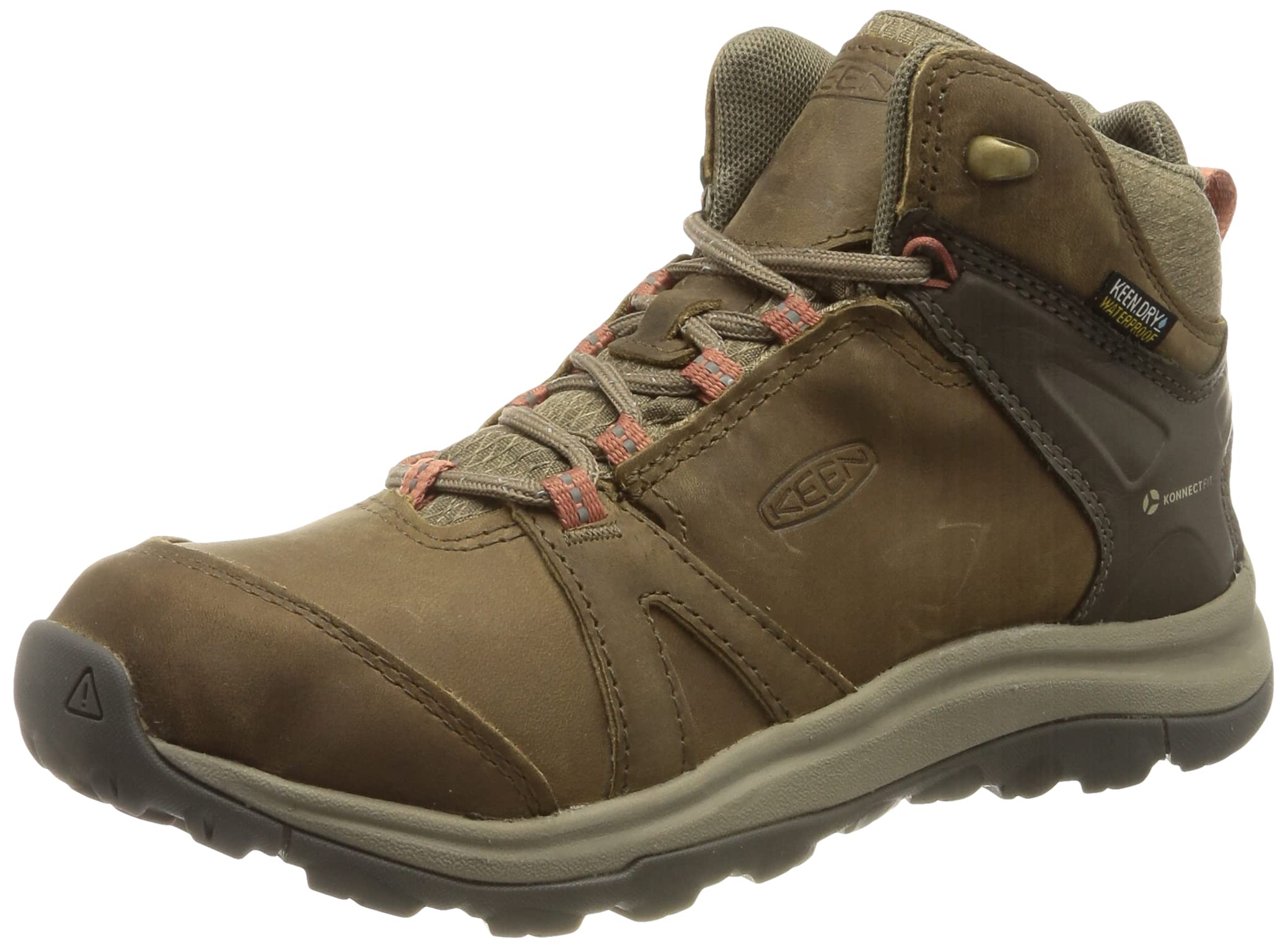 KEEN Women's Terradora 2 Mid Height Leather Waterproof Hiking Boots - Lightweight & Durable for Outdoor Adventures, Trail Walking & Mountain Climbing