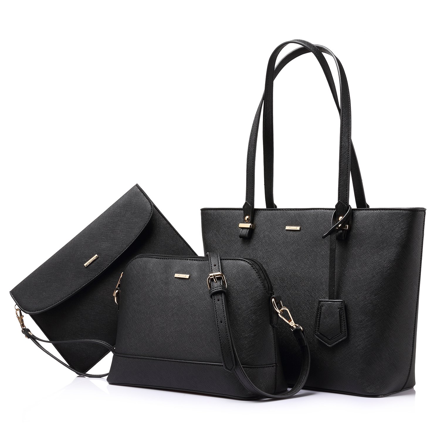 LOVEVOOK Women's Fashion Handbag Set - Tote, Shoulder Bag & Top Handle Satchel Purse for Work, Travel & Everyday Use | Stylish & Functional Designer Bags