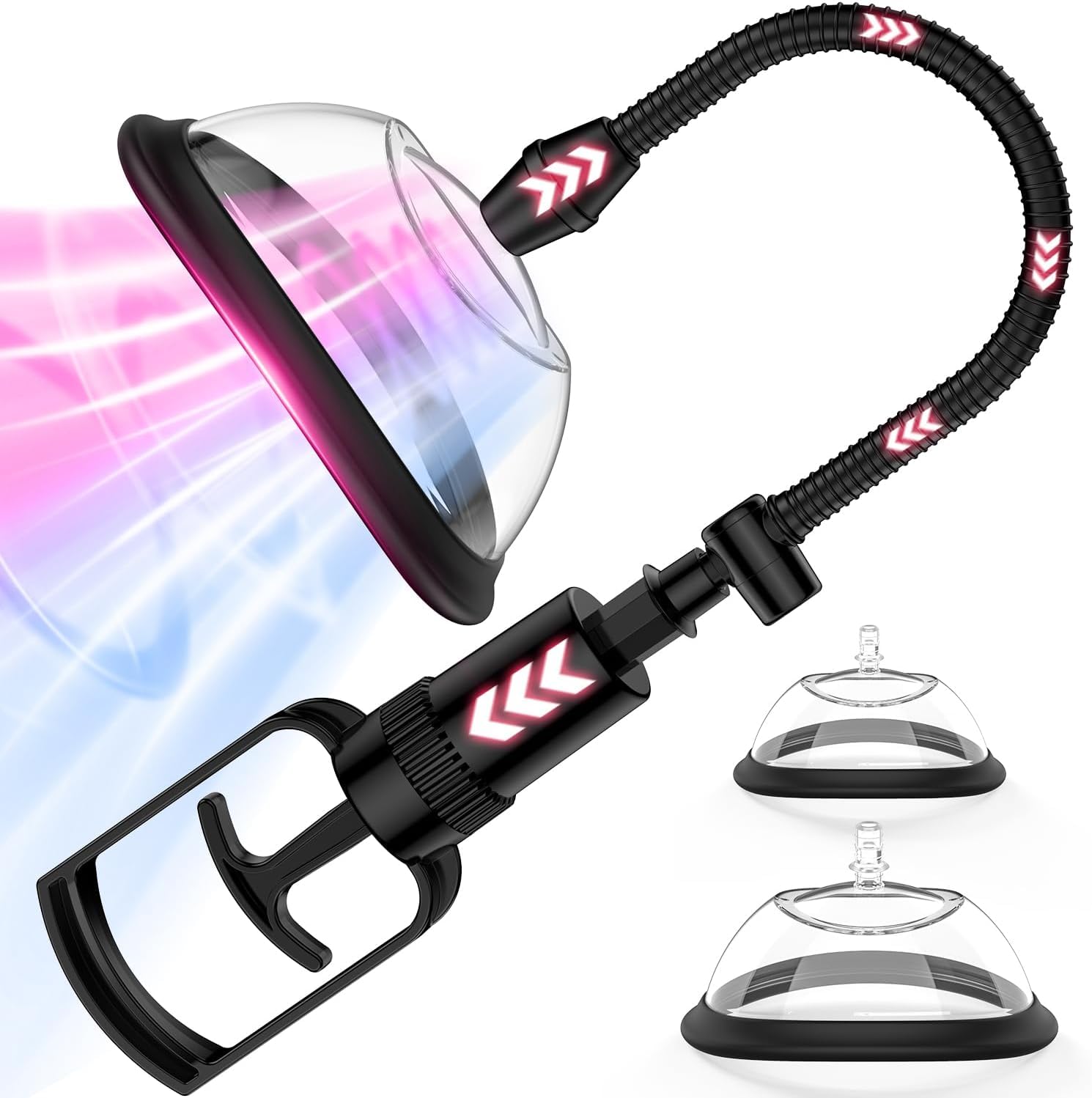 Premium Manual Clitoral Pump for Women - Intense Stimulation & Enhanced Pleasure | Vaginal & Clit Stimulator Sex Toy | Perfect for Solo Play, Couples Intimacy & Sensual Exploration