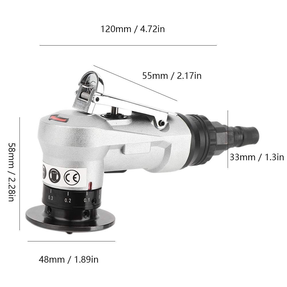 Mini Pneumatic Chamfering Machine - 45° Lightweight Handheld Grinding Tool for Precision Metalwork | Portable Beveling Tool for Smooth Edges & Accurate Assembly | Ideal for DIY, Metal Fabrication & Automotive Repair