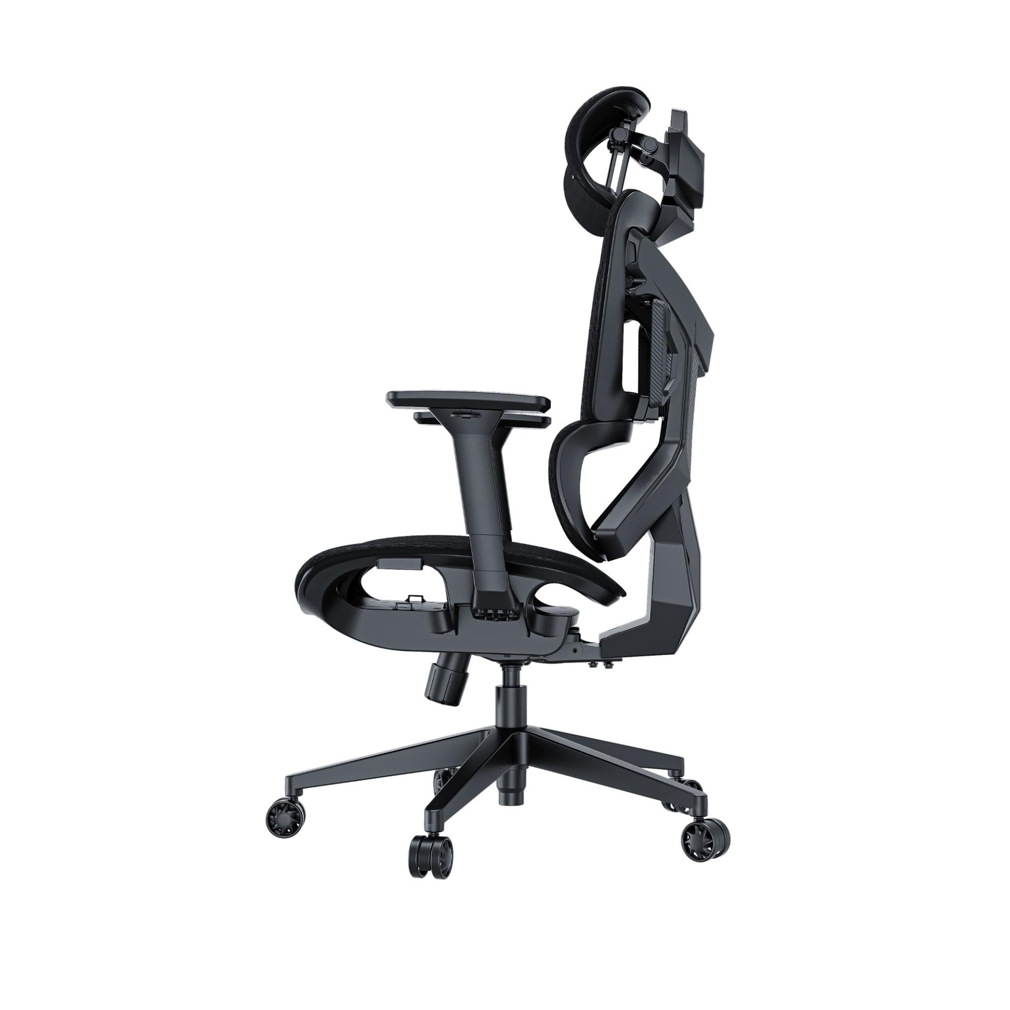 Anda Seat X Air Mega Gaming Chair - Ergonomic Mesh Office Chair with Lumbar Support - Space Black for PC, Console & Esports Gamers