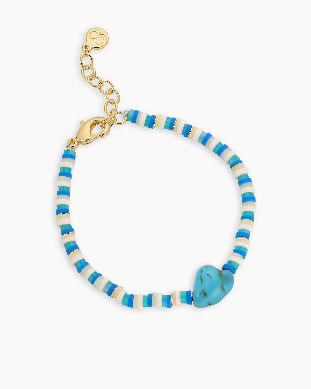 Natural Harbor Turquoise Beaded Bracelet for Women - Handmade Boho Jewelry for Everyday Wear & Gift Giving