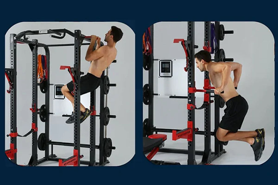 Warrior MMA Cage & Rig Combo - Heavy Duty Training Equipment for MMA, BJJ & Fitness - Perfect for Home Gyms & Martial Arts Studios