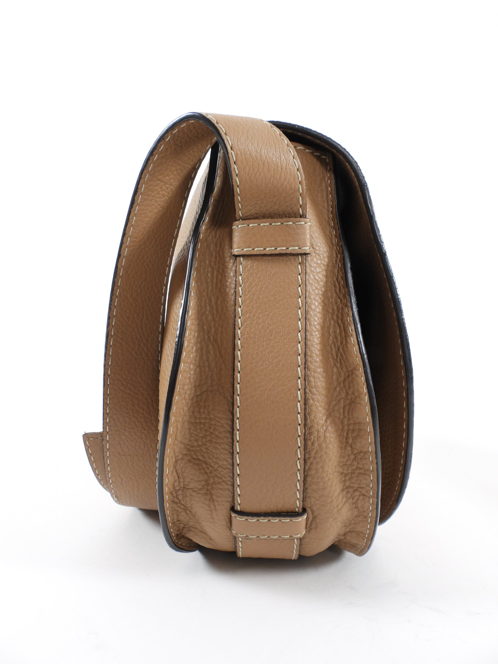 Chloe Marcie Crossbody Bag in Nut Brown - Stylish Leather Shoulder Bag for Women, Perfect for Daily Use, Travel & Shopping