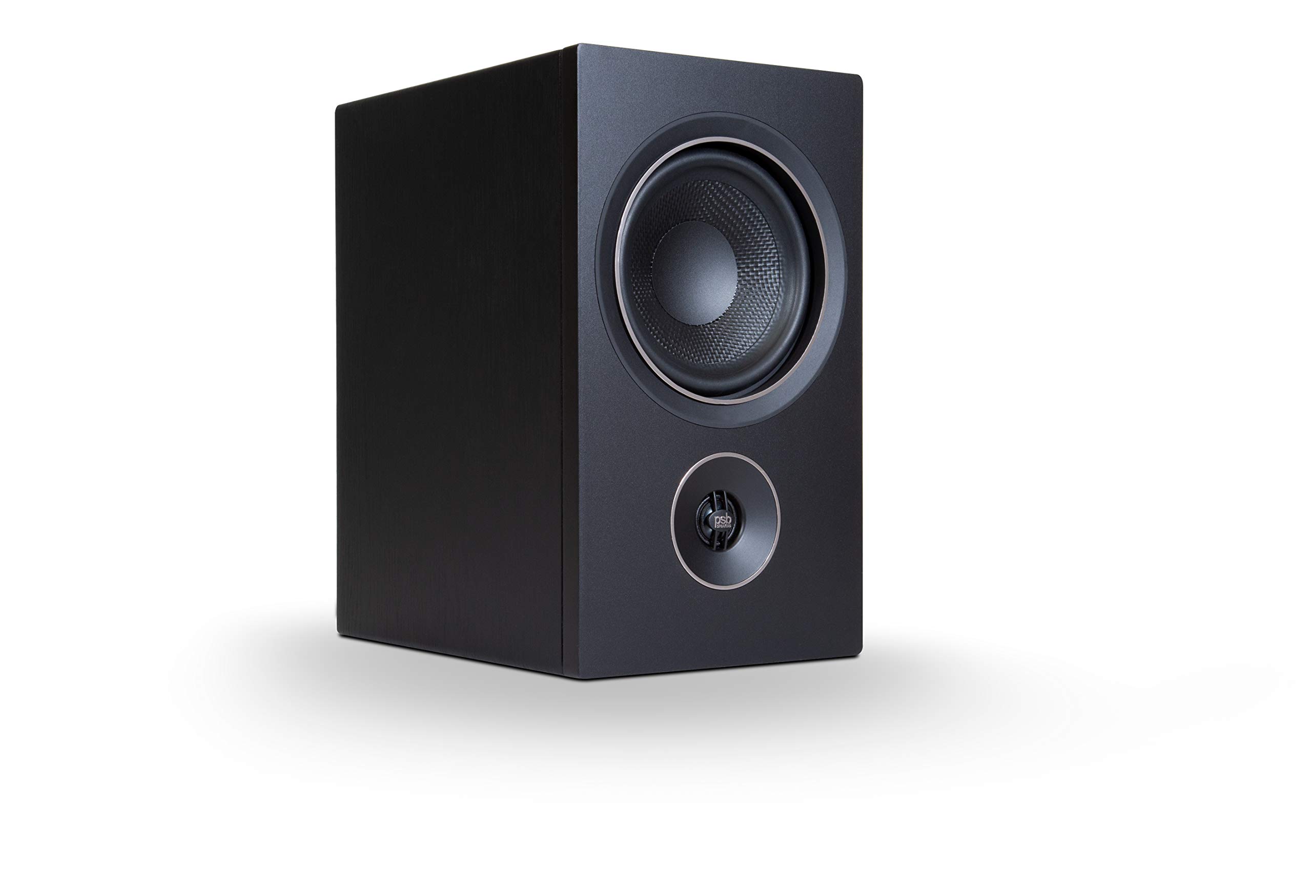 PSB Speakers Alpha P5 Passive Bookshelf Speakers - High-Fidelity Audio, Black Ash (Pair) - Perfect for Home Theater and Music Listening