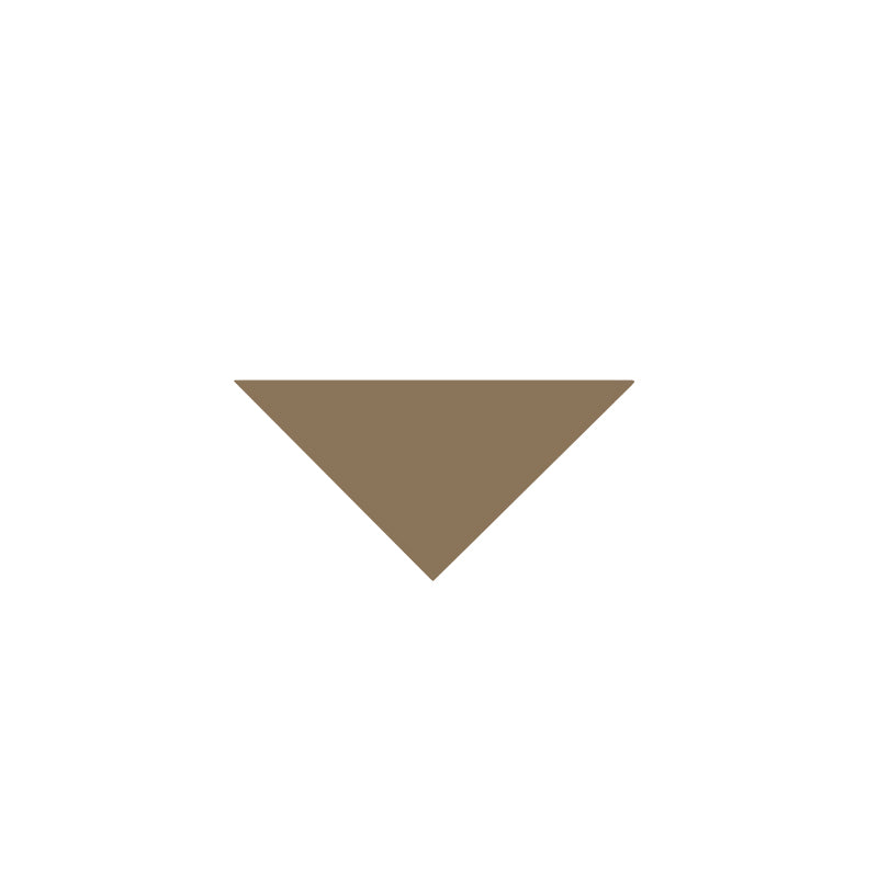 Winckelmans Granitklinker Triangel 5x5x7 cm Coffee Brown - Perfect for Home Decor, Garden Landscaping & DIY Projects