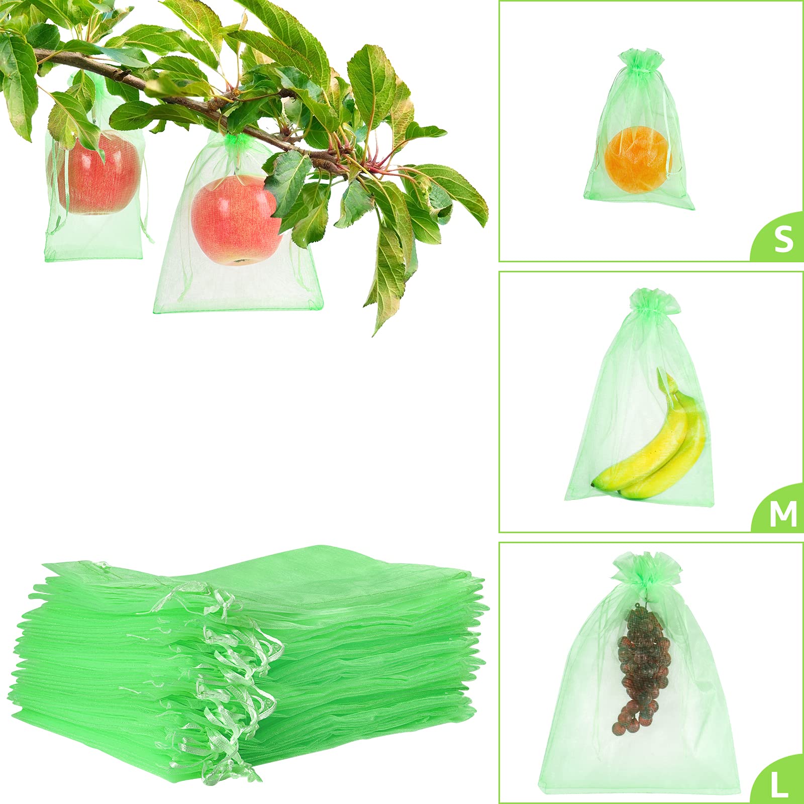50 Pcs Fruit Protection Bags 12