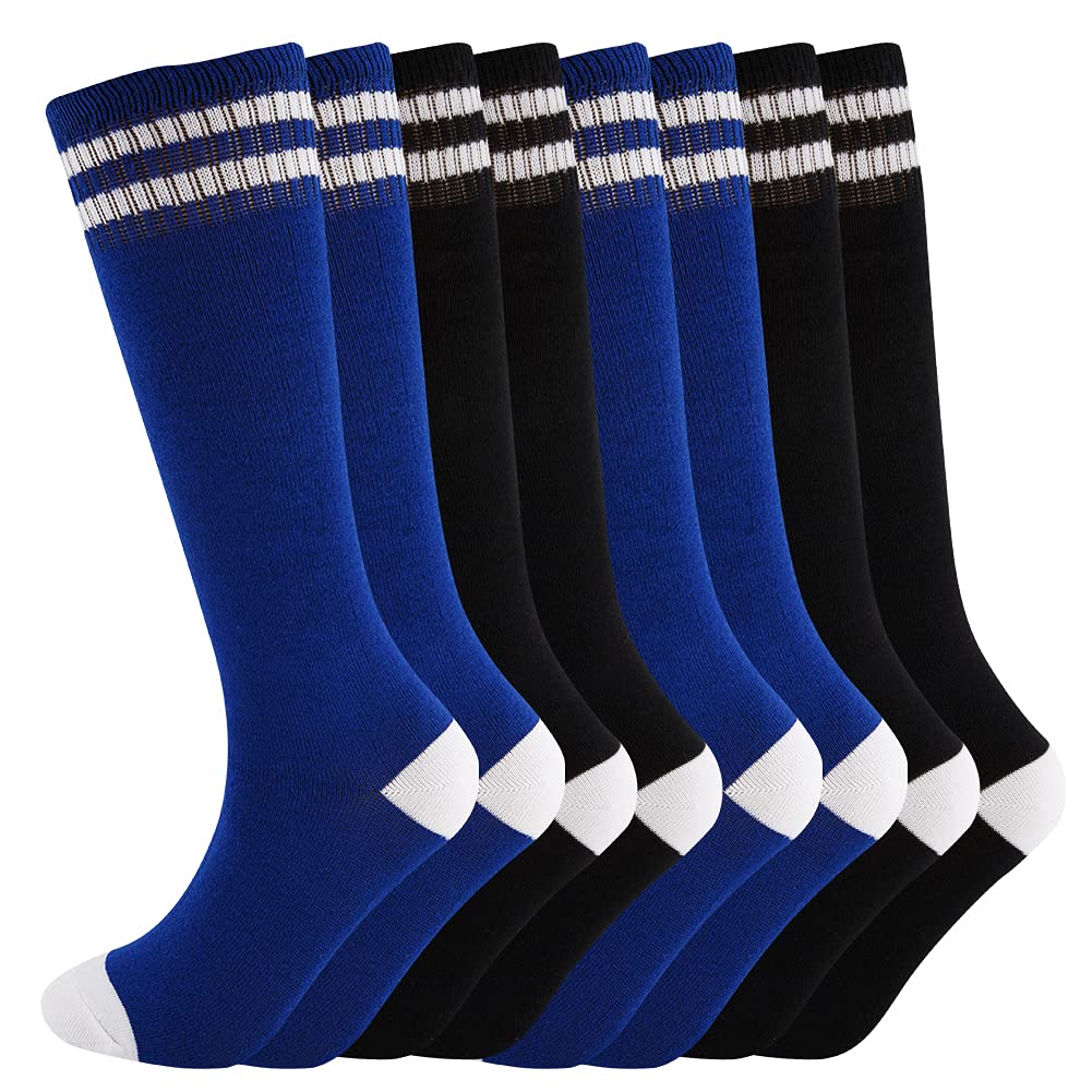 **Best Knee High Soccer Socks for Kids & Toddlers - Soft Cotton Athletic Socks for Boys & Girls - Perfect for Sports, School & Everyday Wear**