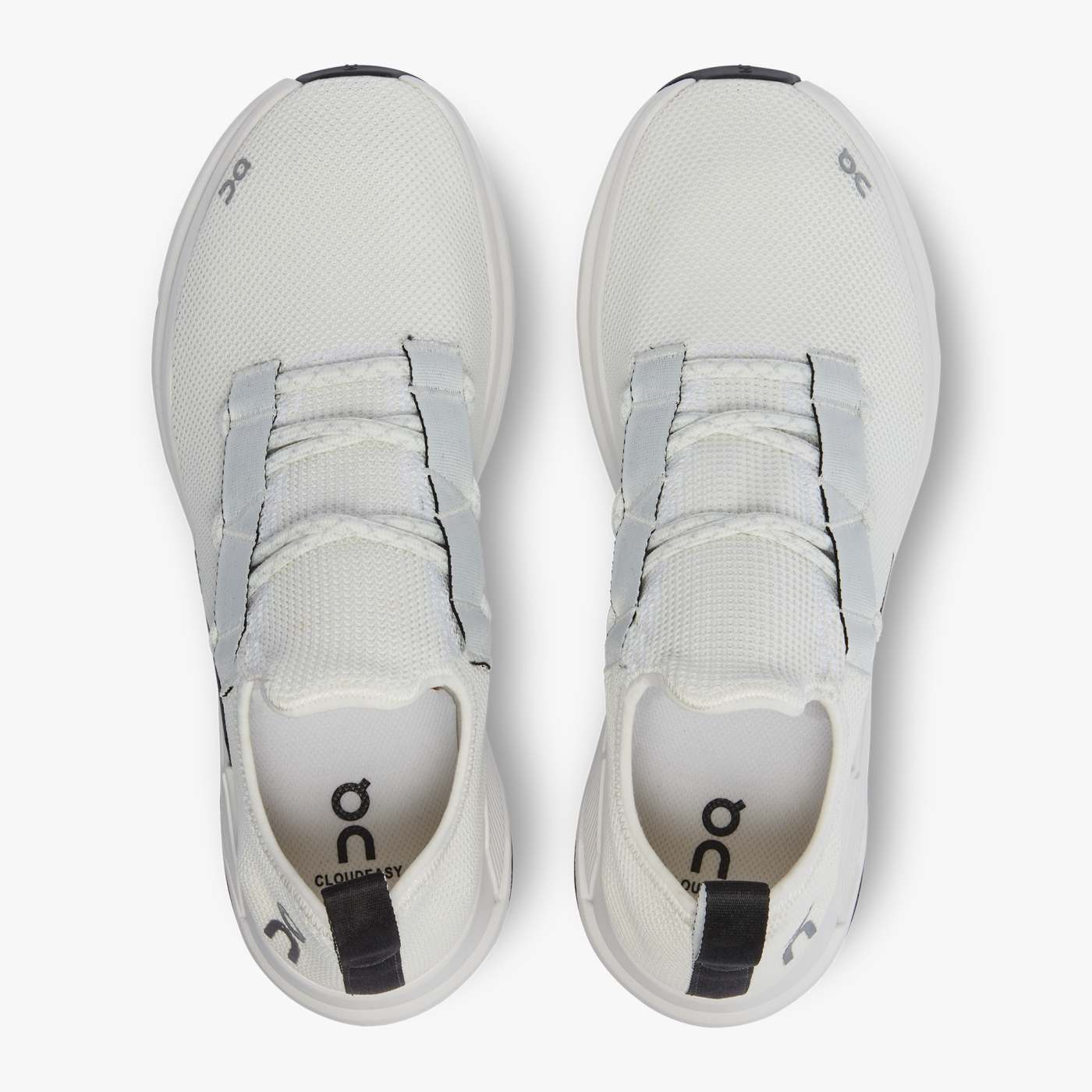 On Running Men's Cloudeasy Running Shoes - Undyed White/Black | Lightweight & Breathable for Jogging, Gym Workouts & Daily Wear