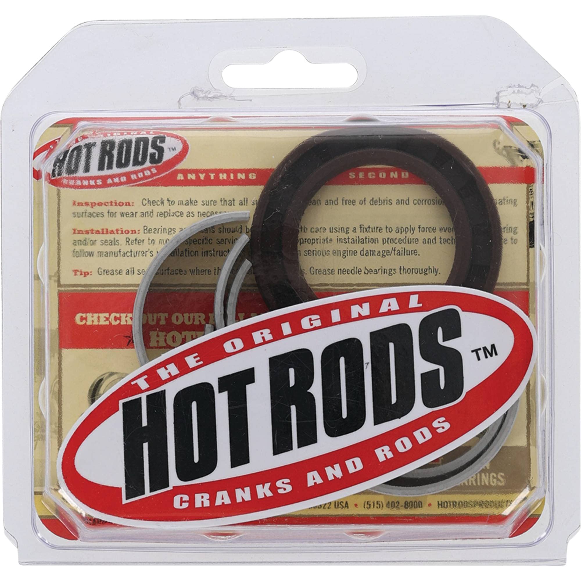 HOT RODS Main Bearing & Seal Kit HR00102 - High Performance Engine Rebuild Kit for Chevy, Ford, Dodge - Perfect for Classic Car Restoration & Hot Rod Builds