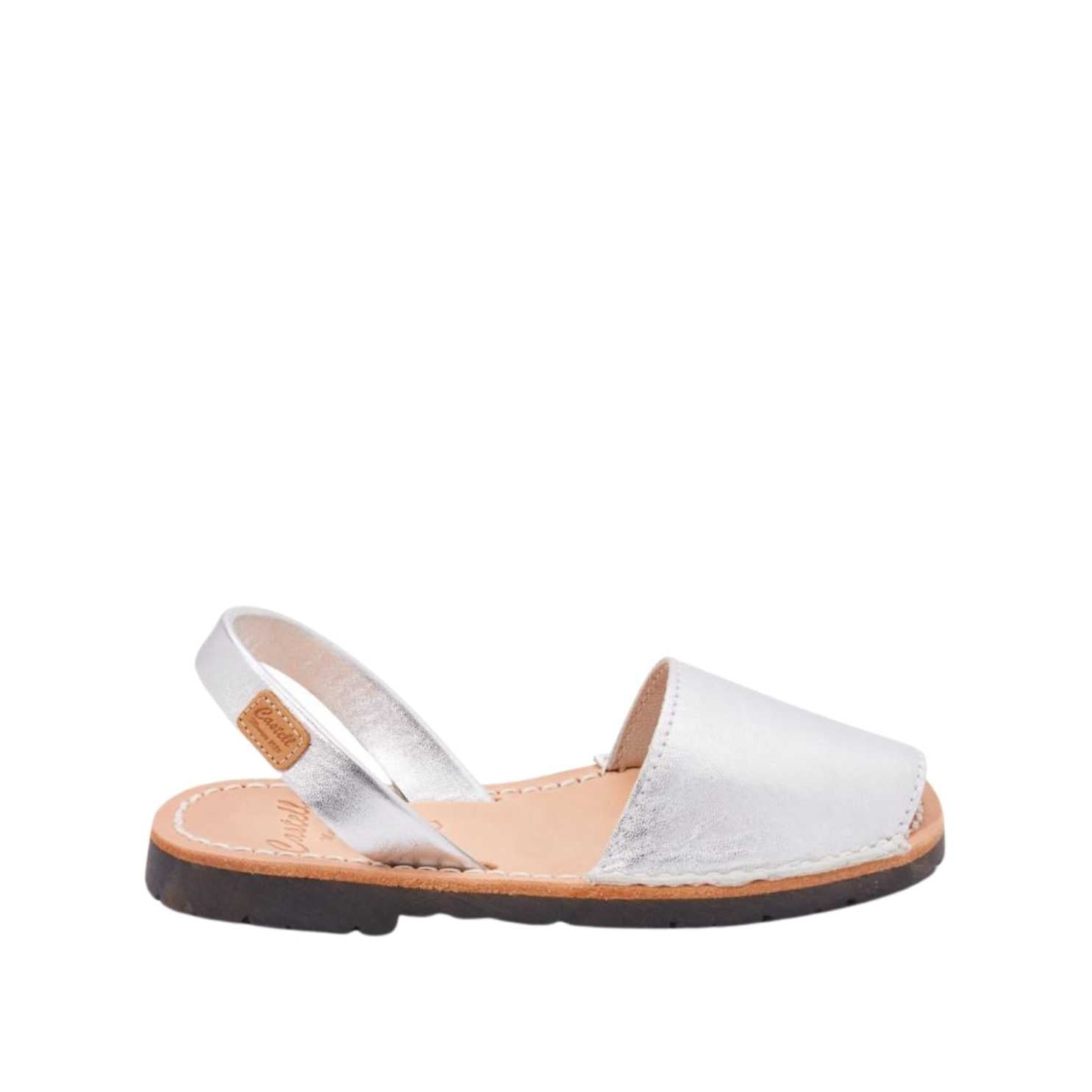 IKER 1097 Kids Metallic Leather Sandals - Stylish & Comfortable for Summer Play, Beach & Party Occasions