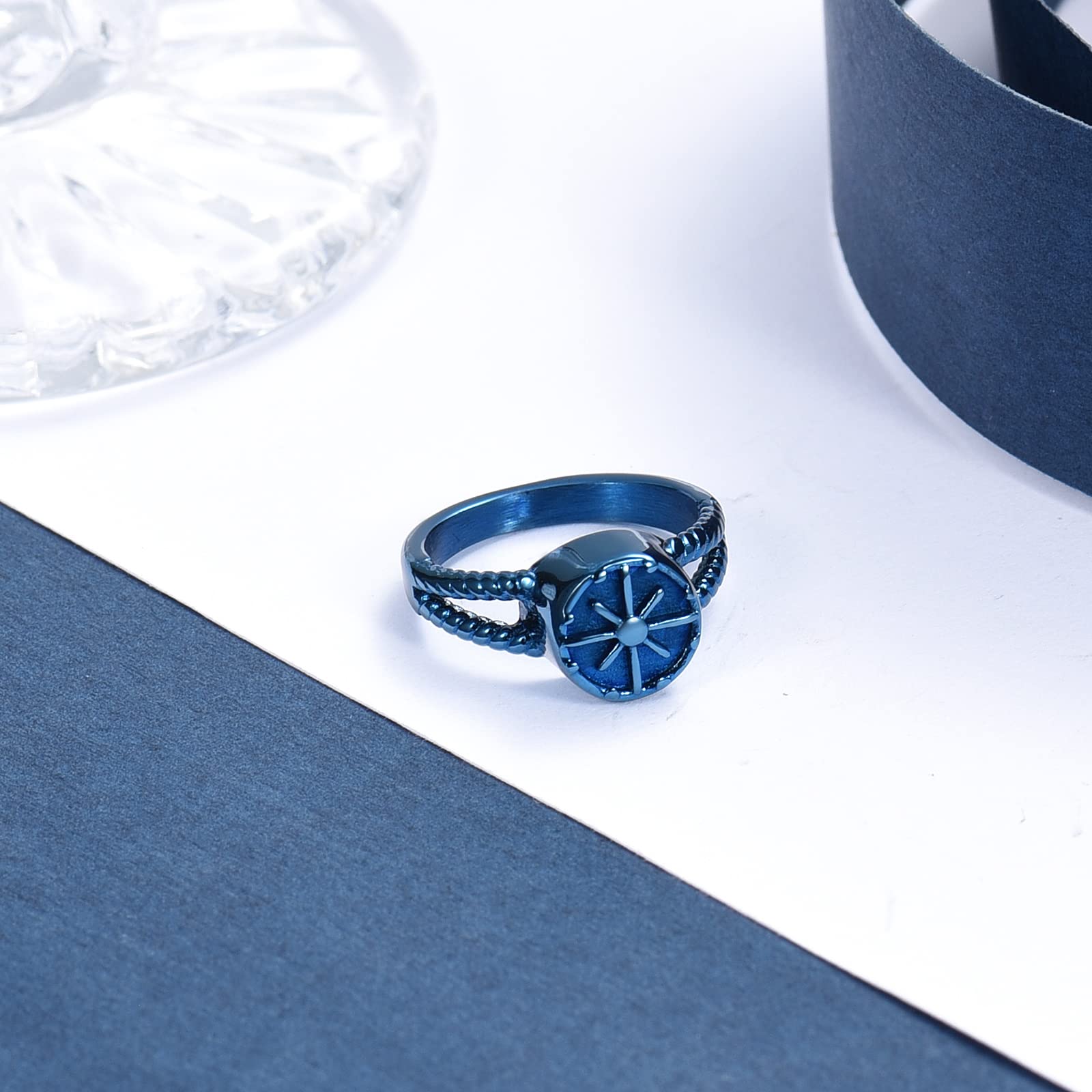 ConstantLife Stainless Steel Cremation Ring for Ashes - Memorial Jewelry for Women & Men - Funeral Keepsake Gift - Perfect for Honoring Loved Ones at Memorials, Anniversaries & Special Occasions