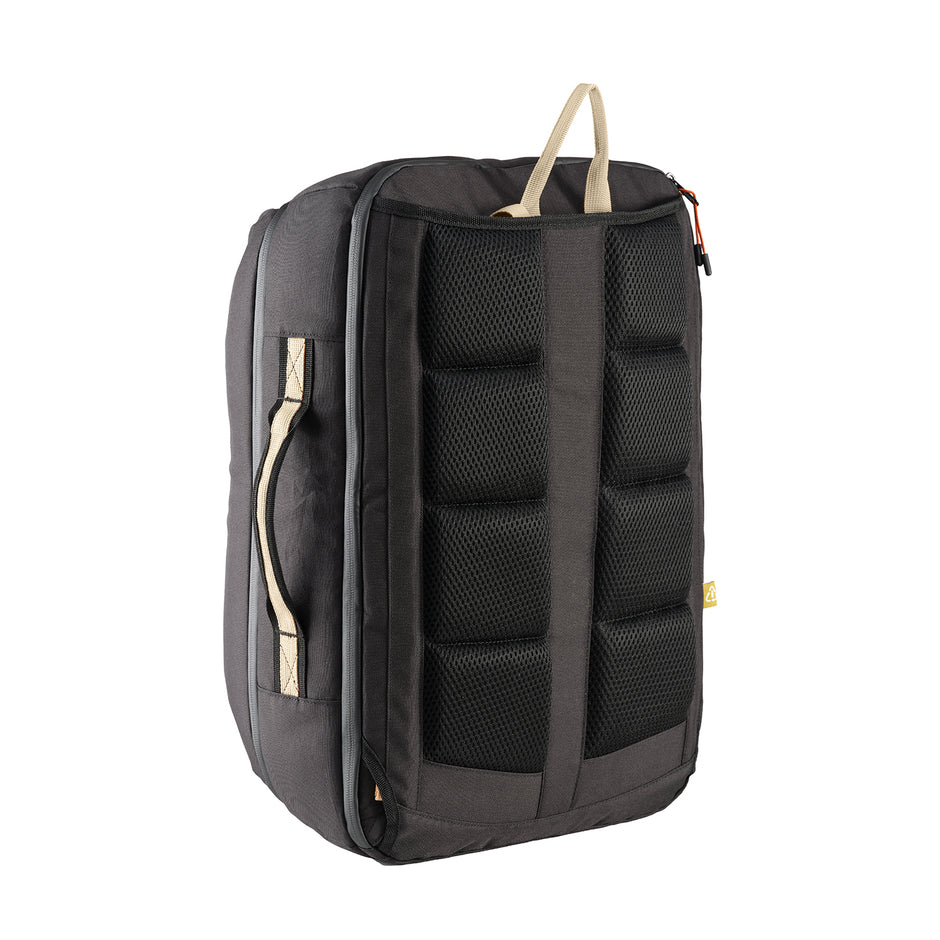 Caribee Atlas RPET 38L Overnight Backpack - Lightweight Travel Backpack for Men & Women, Water-Resistant Hiking Daypack - Perfect for Camping, Commuting & Outdoor Adventures (Black)