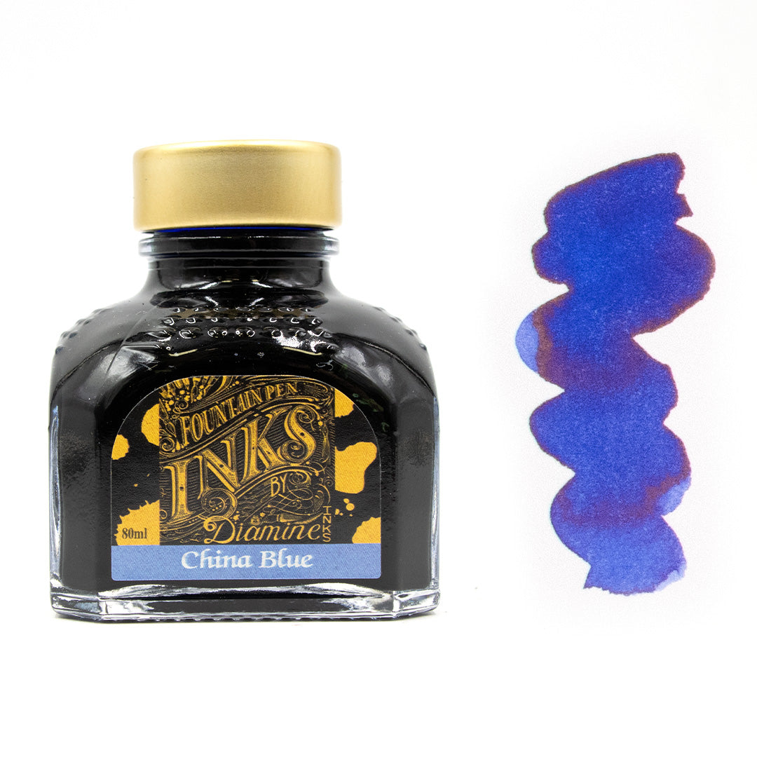 Premium Diamine Ink Bottle 80ml - Vibrant Fountain Pen Ink for Calligraphy, Journaling & Artistic Writing - Smooth Flow & Rich Colors