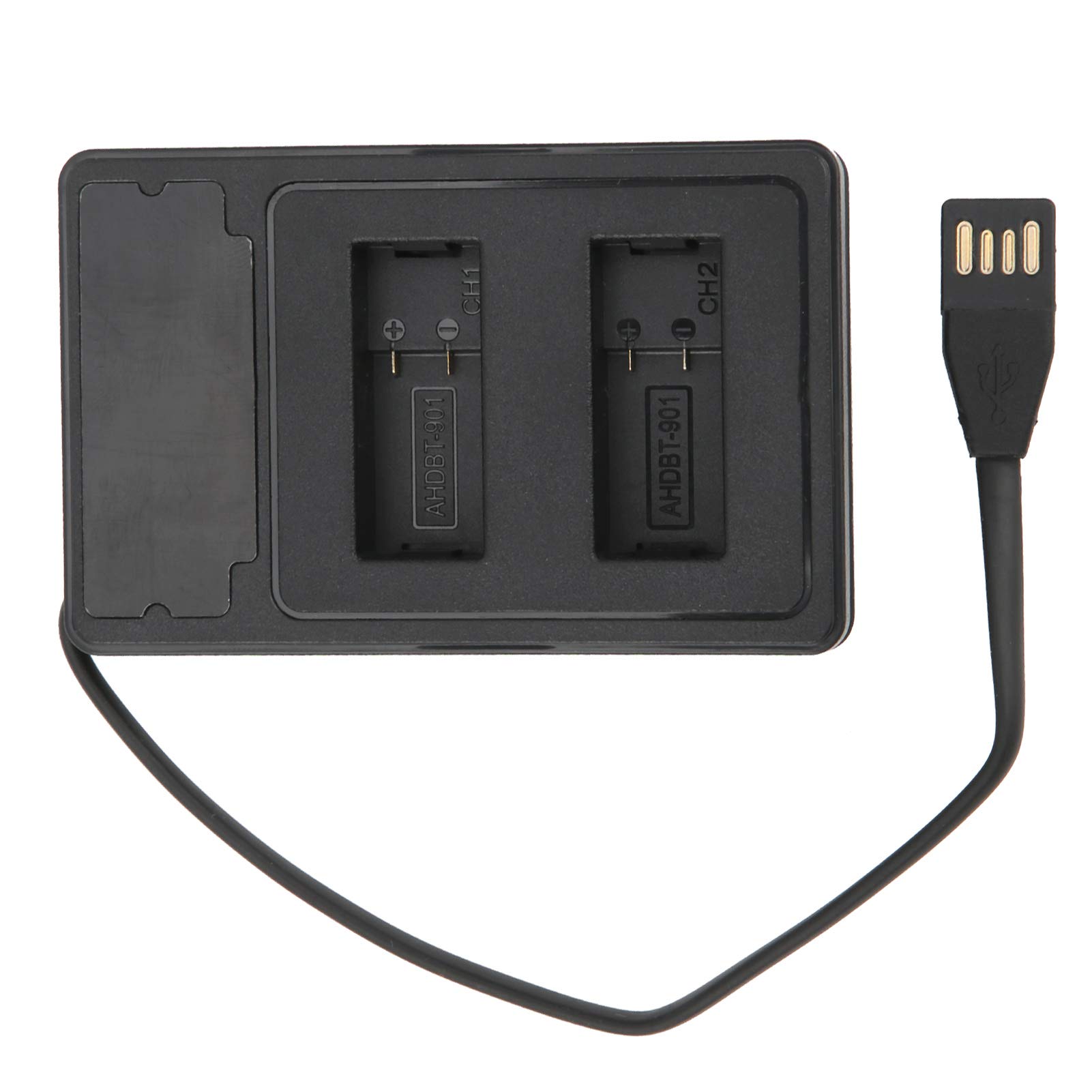 LZKW Dual Slot Camera Battery Charger with LCD Display - Fast Type-C Charging for DSLR, Mirrorless & Digital Cameras - Perfect for Travel, Photography & Professional Use