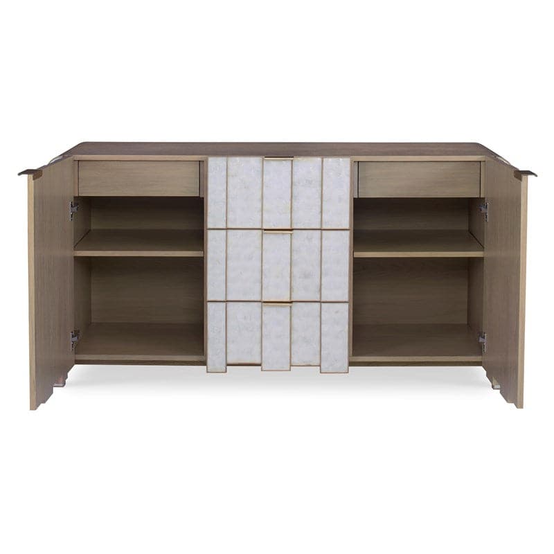 Archibald Media Cabinet - Modern TV Stand with Storage for Living Room, Bedroom & Home Theater - Wooden Entertainment Center for Flat Screen TVs up to 65