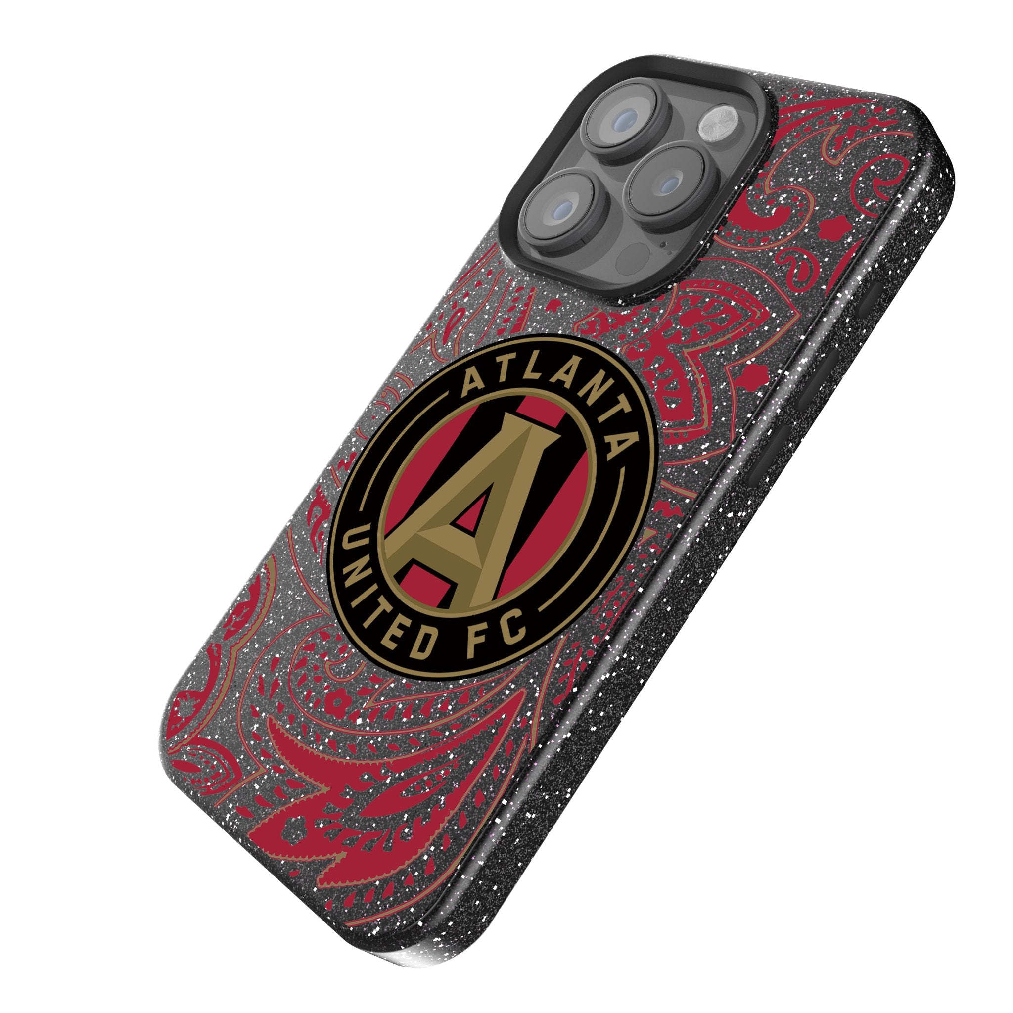 Atlanta United FC Paisley Bling Phone Case - Stylish Protective Cover for iPhone & Samsung | Perfect for Soccer Fans & Game Days