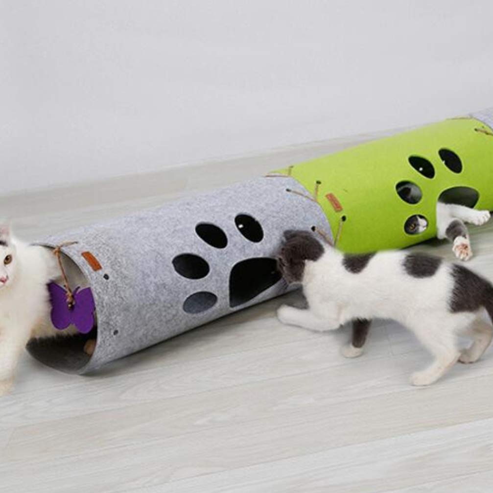 Foldable Pet Tunnel for Puppies, Kittens & Rabbits - Outdoor Play & Crawling Fun