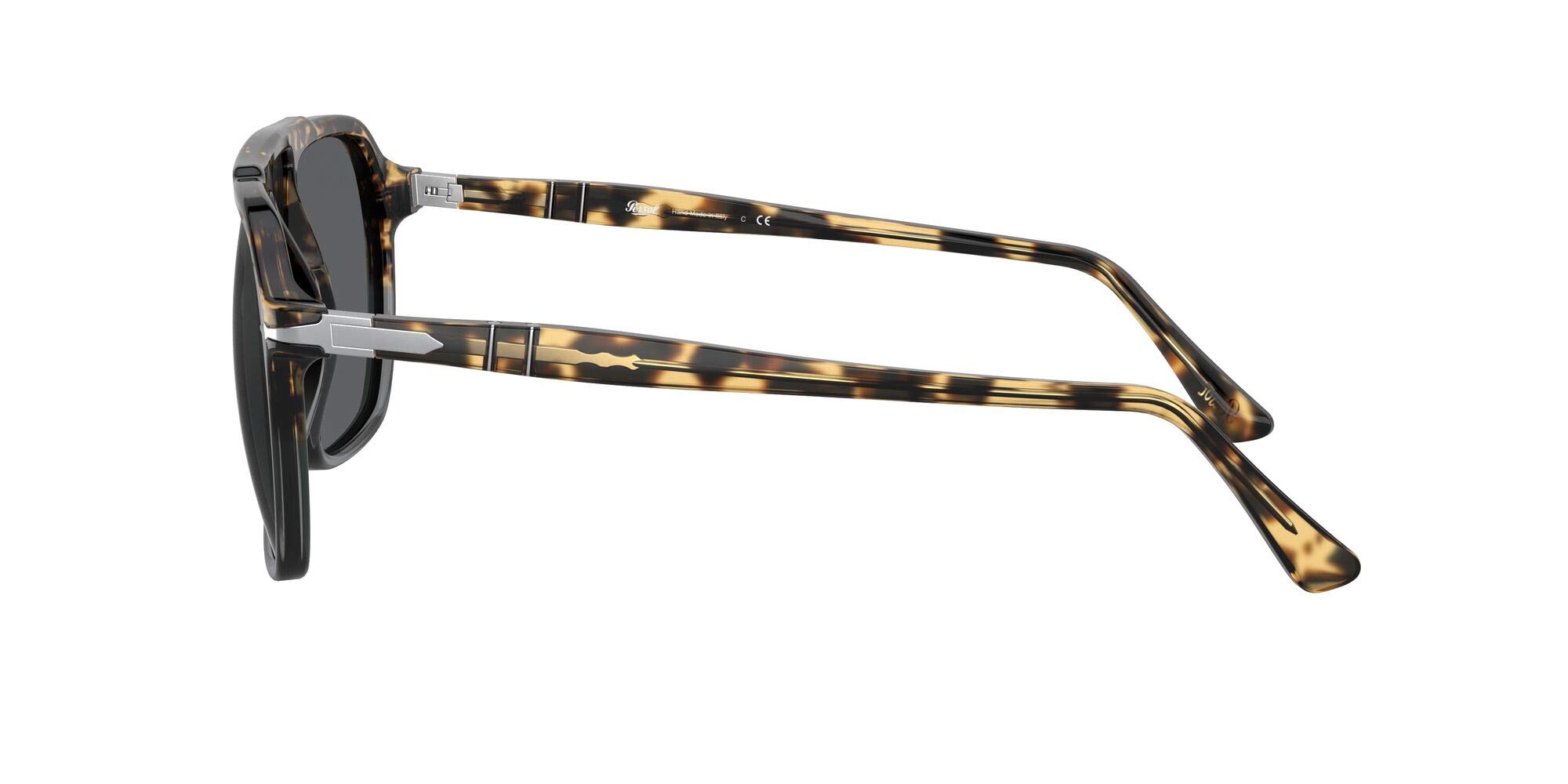 Persol PO3223S Square Sunglasses for Men & Women – Classic UV Protection Polarized Lenses – Perfect for Driving, Outdoor Activities & Fashion Accessories