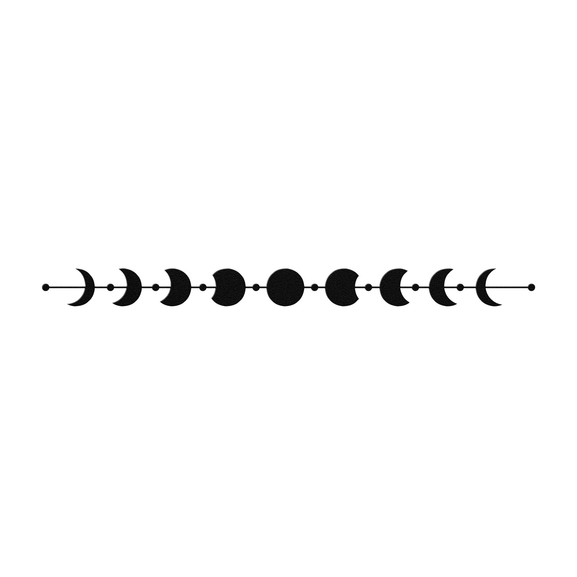 Celestial Moon Phases Metal Wall Art Decor - Handcrafted Home Decor for Living Room, Bedroom, Office - Perfect for Boho, Farmhouse & Modern Interior Design Styles