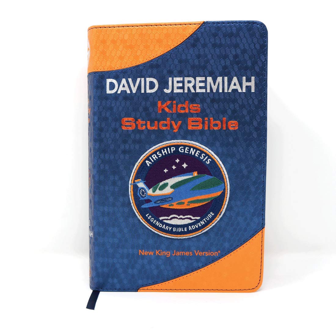 NKJV Airship Genesis Kids Study Bible - TechTile Leather Edition, Holy Bible New King James Version | Perfect for Sunday School & Children's Bible Study