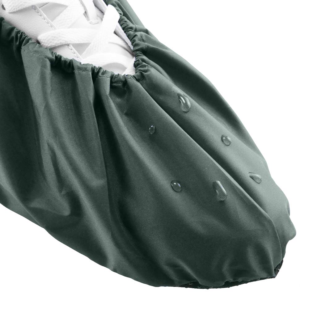 Waterproof Non-Slip Reusable Shoe Covers for Contractors - Washable Boot Protectors for Real Estate, Construction & Home Use - Keep Floors & Carpets Clean - 5 Pairs (XL, Grey) - Perfect for Property Showings, Renovations & Indoor Work