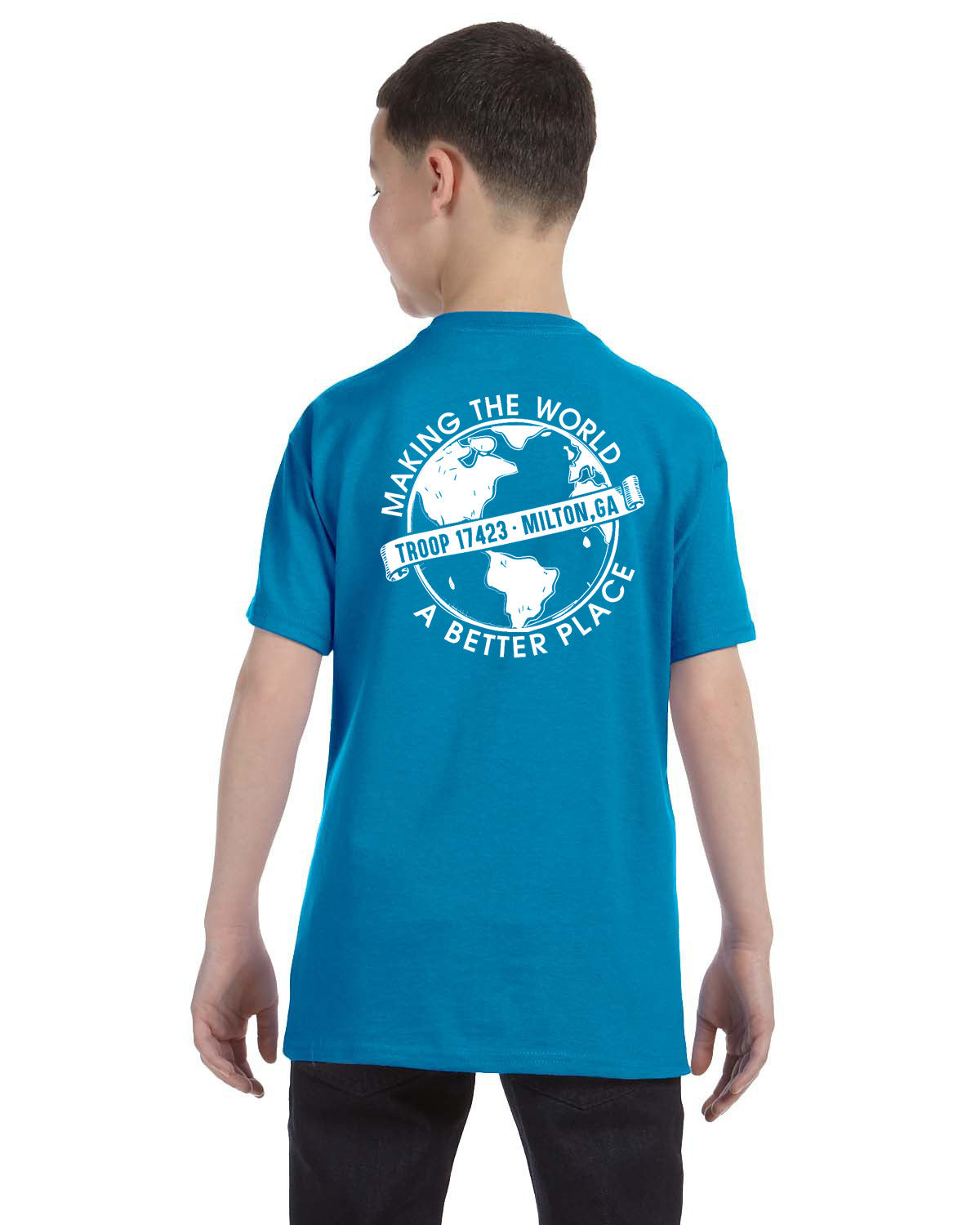 Girl Scout Uniform Shirt for Troop 17423 - Official Scout Shirt for Girls - Perfect for Meetings, Camping & Outdoor Activities