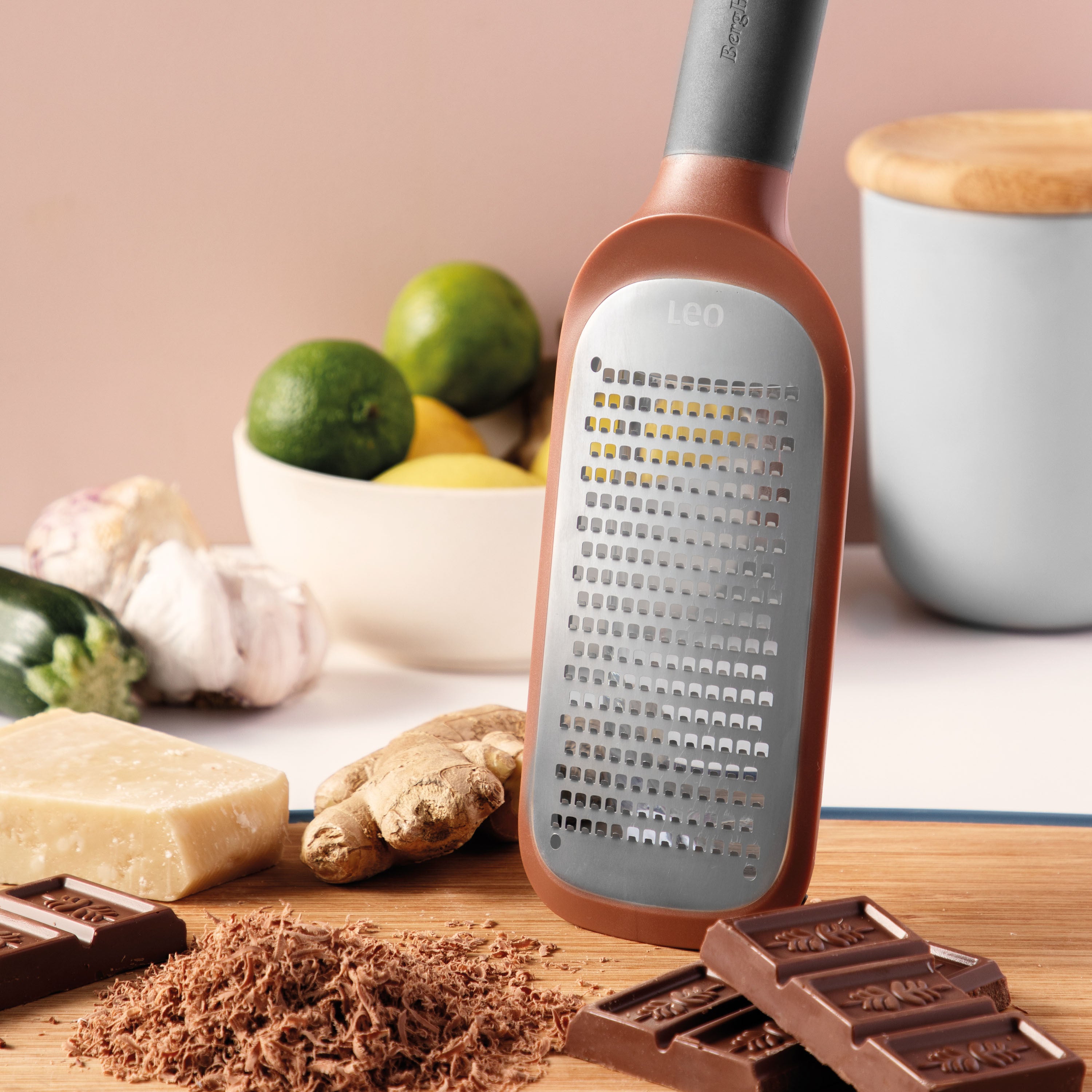 Premium Coarse Paddle Grater for Cheese, Vegetables & Zucchini - Heavy Duty Stainless Steel Kitchen Grater with Ergonomic Handle - Perfect for Cooking, Baking & Meal Prep
