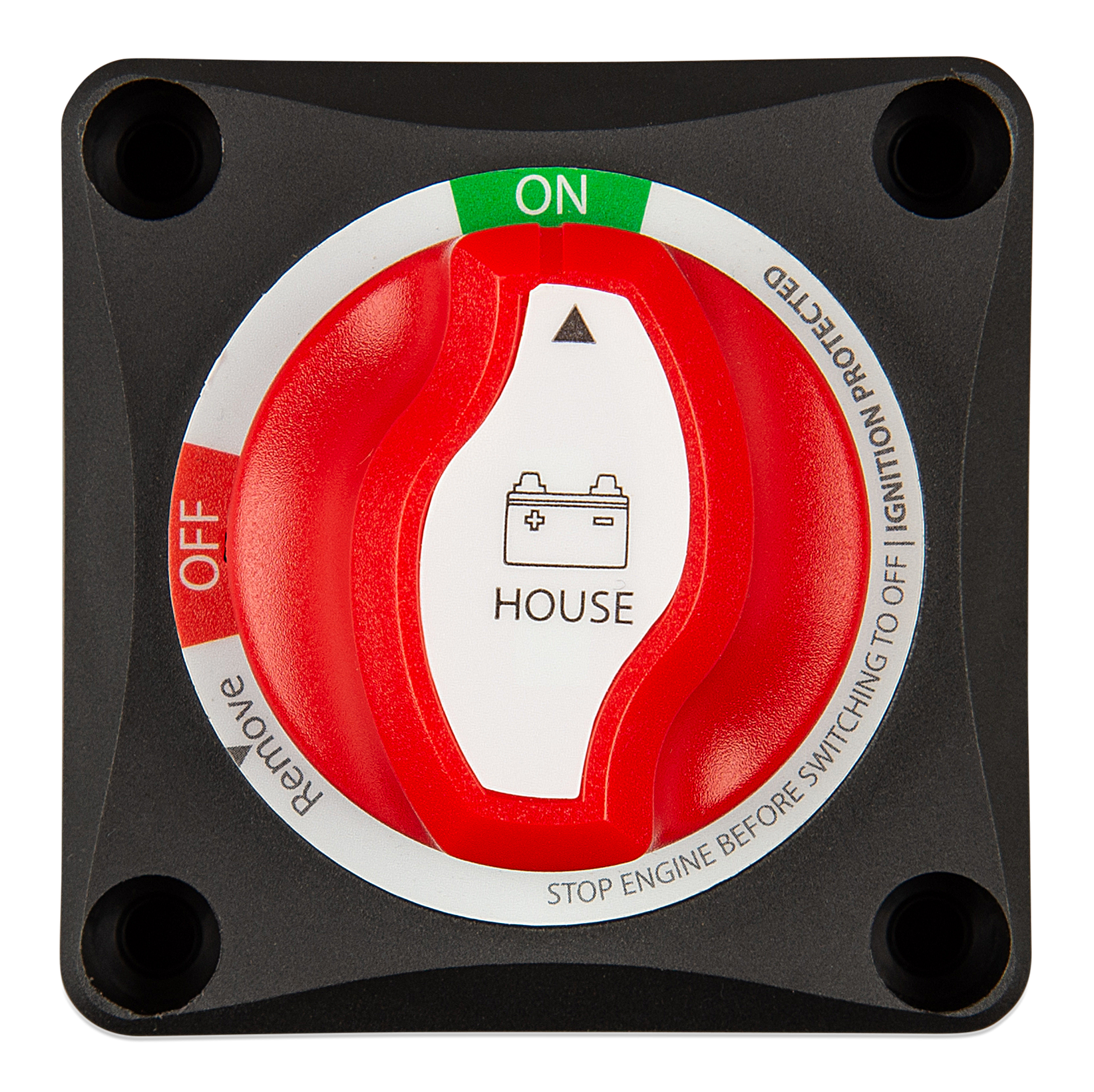 Victron Energy 275A Battery Switch ON/OFF - Heavy Duty Marine & RV Battery Disconnect for Boats, Campers, and Off-Grid Power Systems (Model VBS127010010)