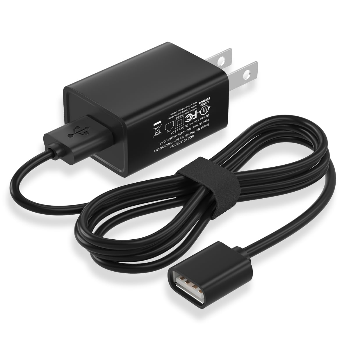 JLab Go Air Pop/Sport & Epic Air Sport ANC USB Wall Charger - Fast Charging Cable for JBuds Air, Sport, Executive, Pro, Play Gaming & ANC Wireless Earbuds Case - Perfect for Travel, Home & Office Use
