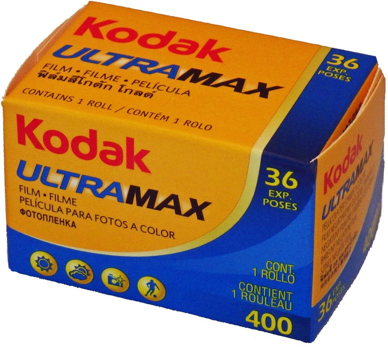 KODAK ULTRAMAX 400 35mm Color Negative Film, 36 Exposures - Perfect for Travel, Street Photography & Everyday Moments