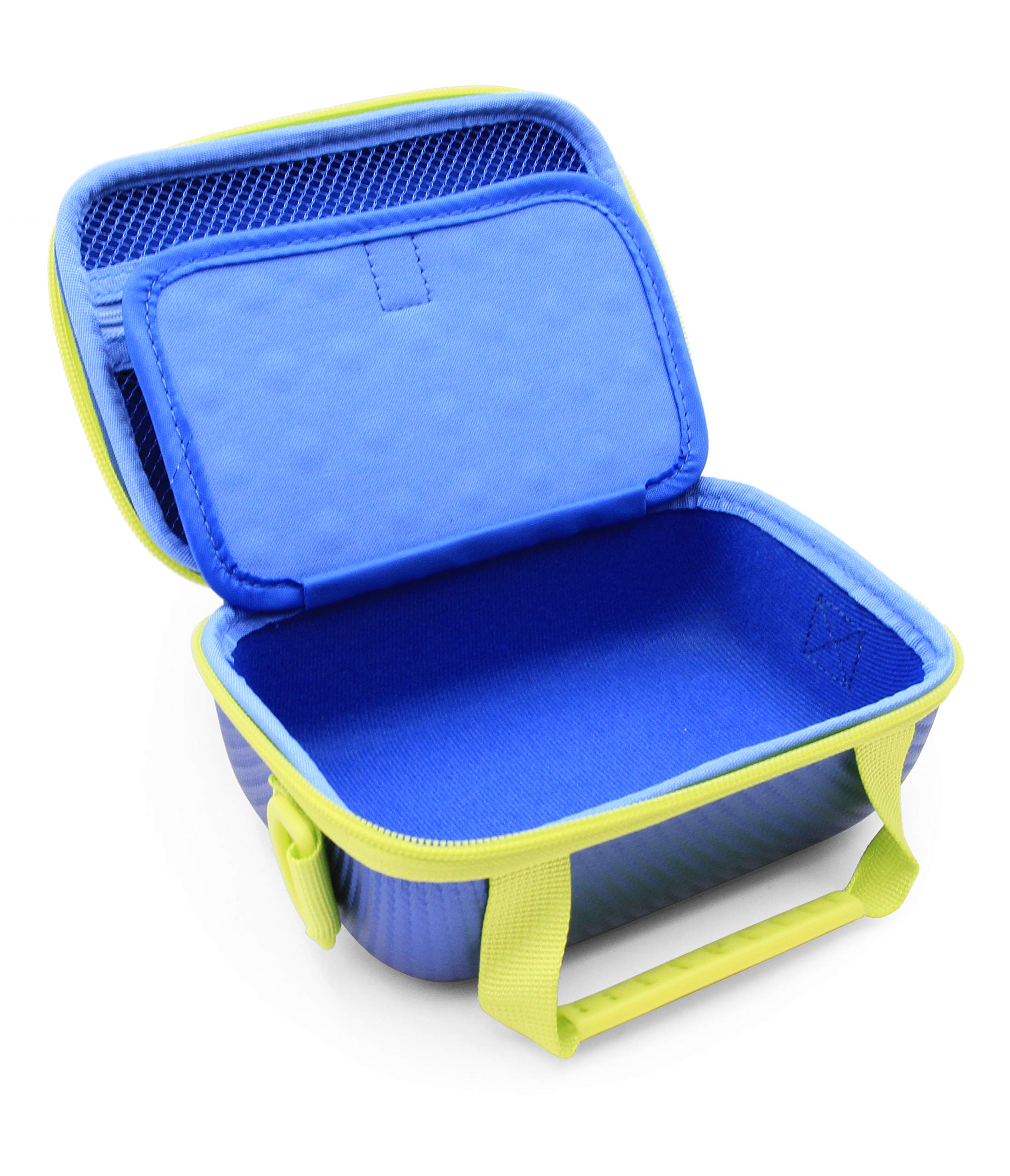 CASEMATIX Protective Camera Case for VTech KidiZoom Camera - Shockproof Travel Storage with Shoulder Strap & Padded Interior (Blue) | Perfect for Kids' Travel, Outdoor Adventures & School Projects