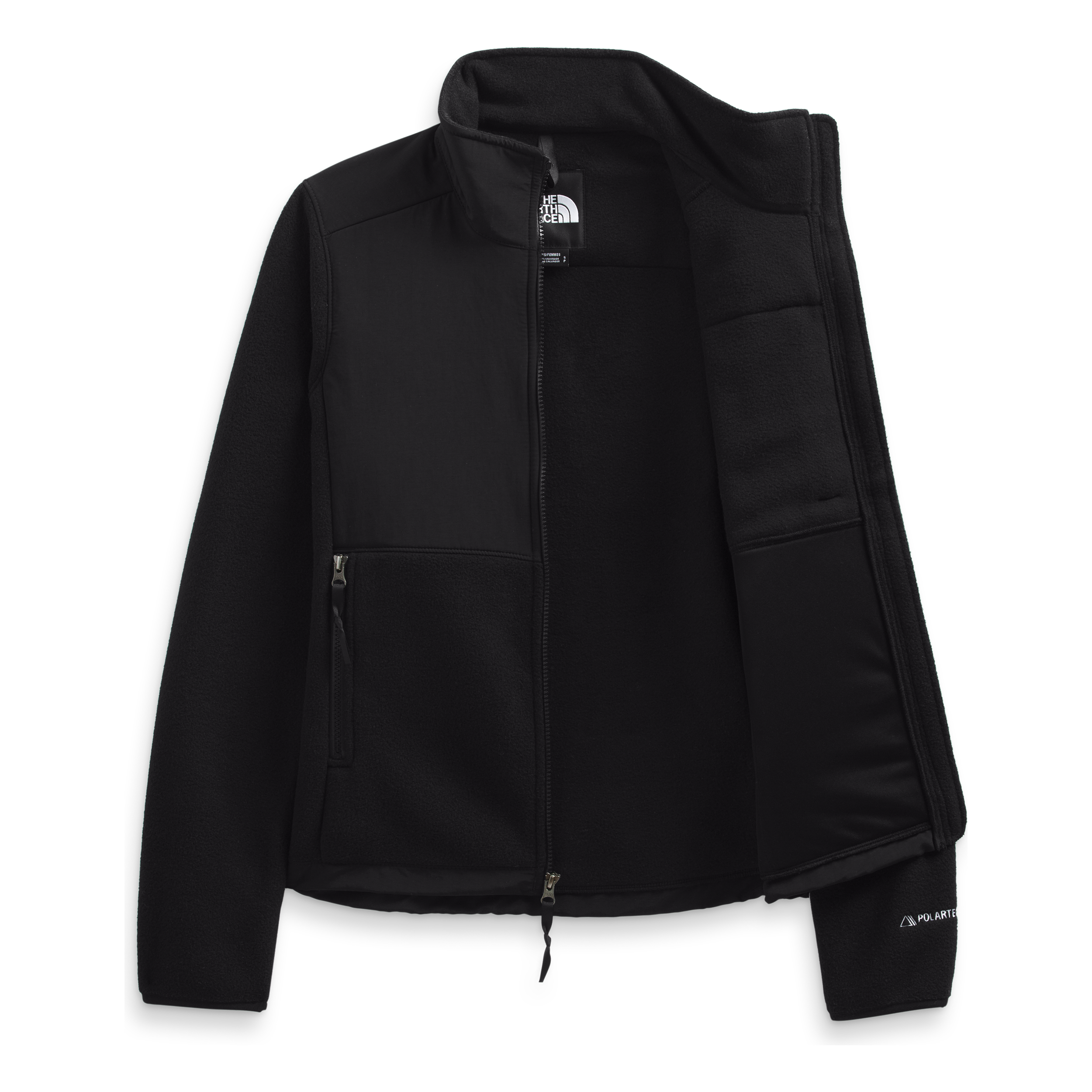 The North Face Women's Denali Jacket - Waterproof Fleece Jacket for Hiking & Outdoor Activities in TNF Black | Warm Winter Coat for Camping, Travel & Everyday Wear