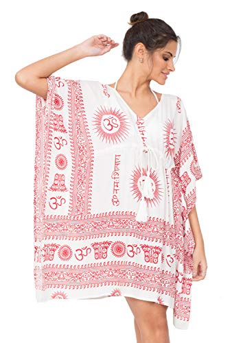 White Om Print