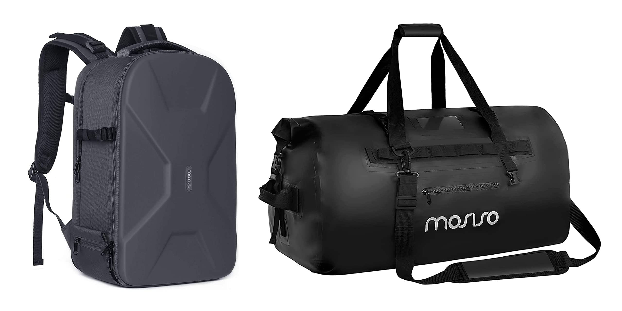 MOSISO Waterproof Camera Backpack 60L - DSLR Travel Bag with Tripod Holder & Laptop Compartment (Fits 15-16 Inch Laptop) - Hardshell Case Compatible with Canon Nikon Sony Cameras - Gray - Perfect for Outdoor Photography, Hiking & Air Travel