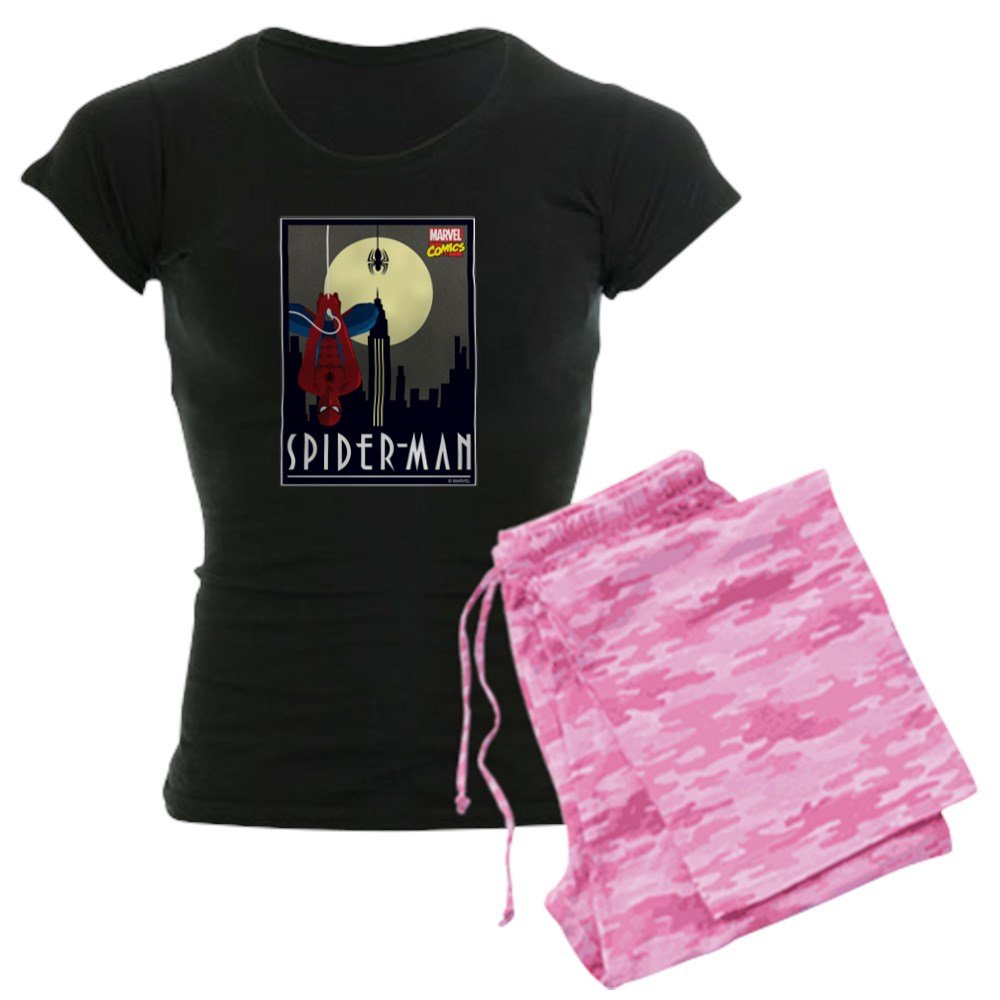 Moonlight Spiderman Women's Dark Pajama Set - Soft & Comfortable Sleepwear for Women | Perfect for Lounge Wear, Sleepovers & Cozy Nights at Home