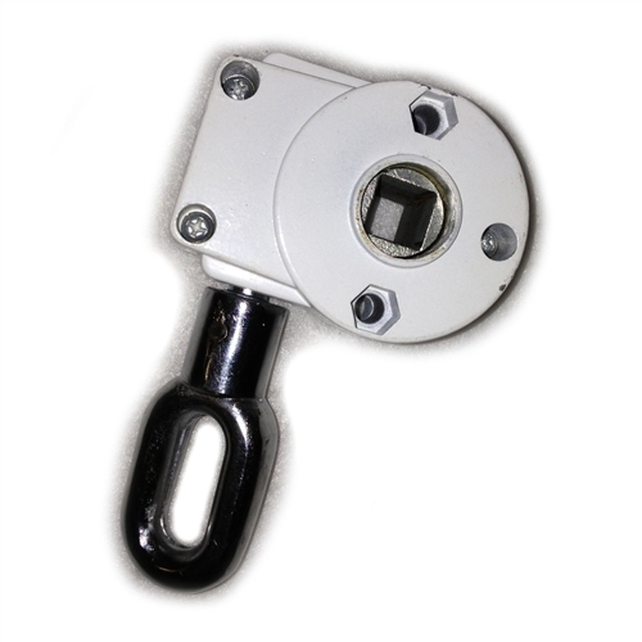 Aleko Retractable Awning Gearbox Replacement Part - White | Durable Awning Motor Housing for Outdoor Patio, Deck, and Garden Shade Systems