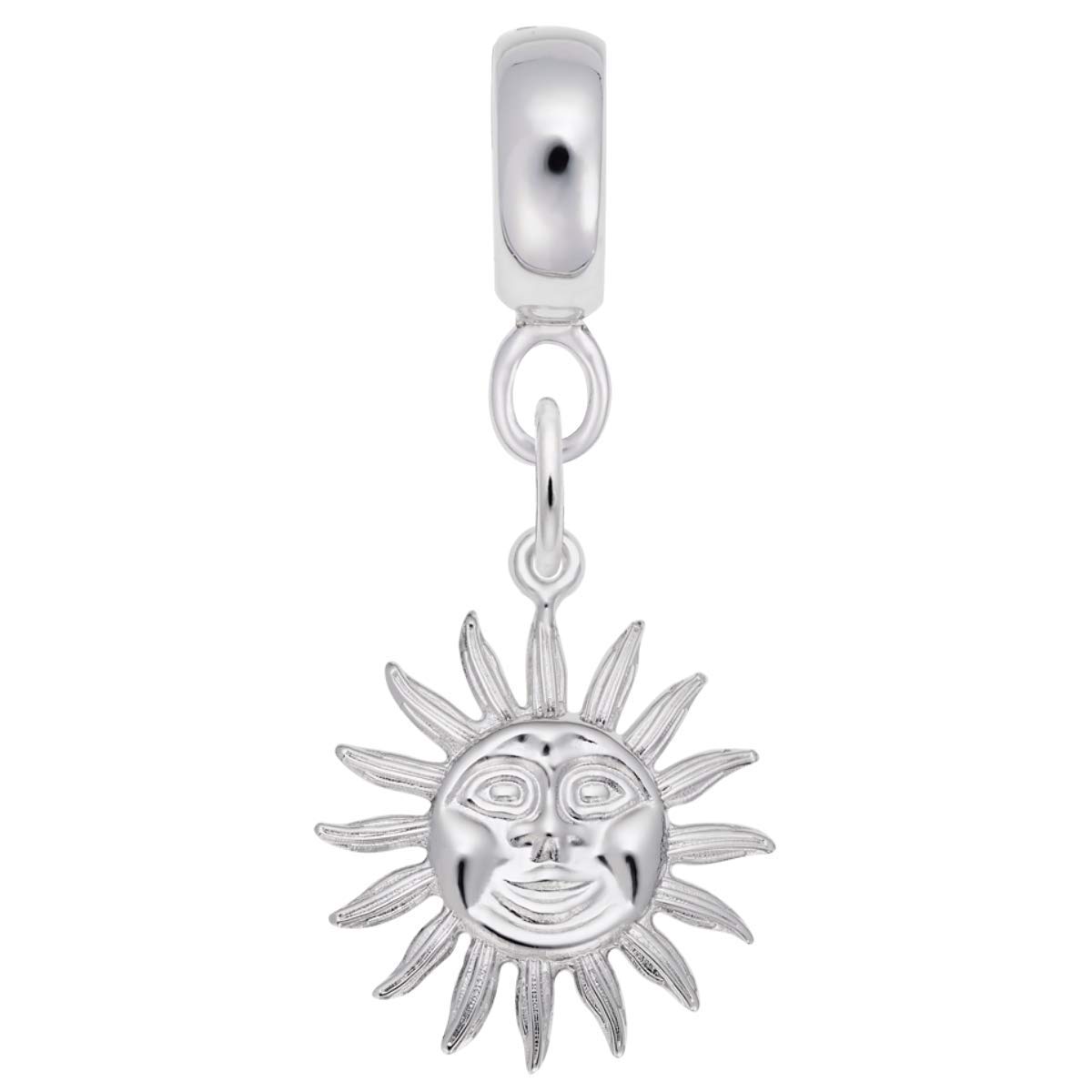 Belize Sun Large Charm Dangle Beads for Bracelets & Necklaces - Handmade Boho Jewelry Beads for DIY Crafting, Gift Making & Festival Accessories