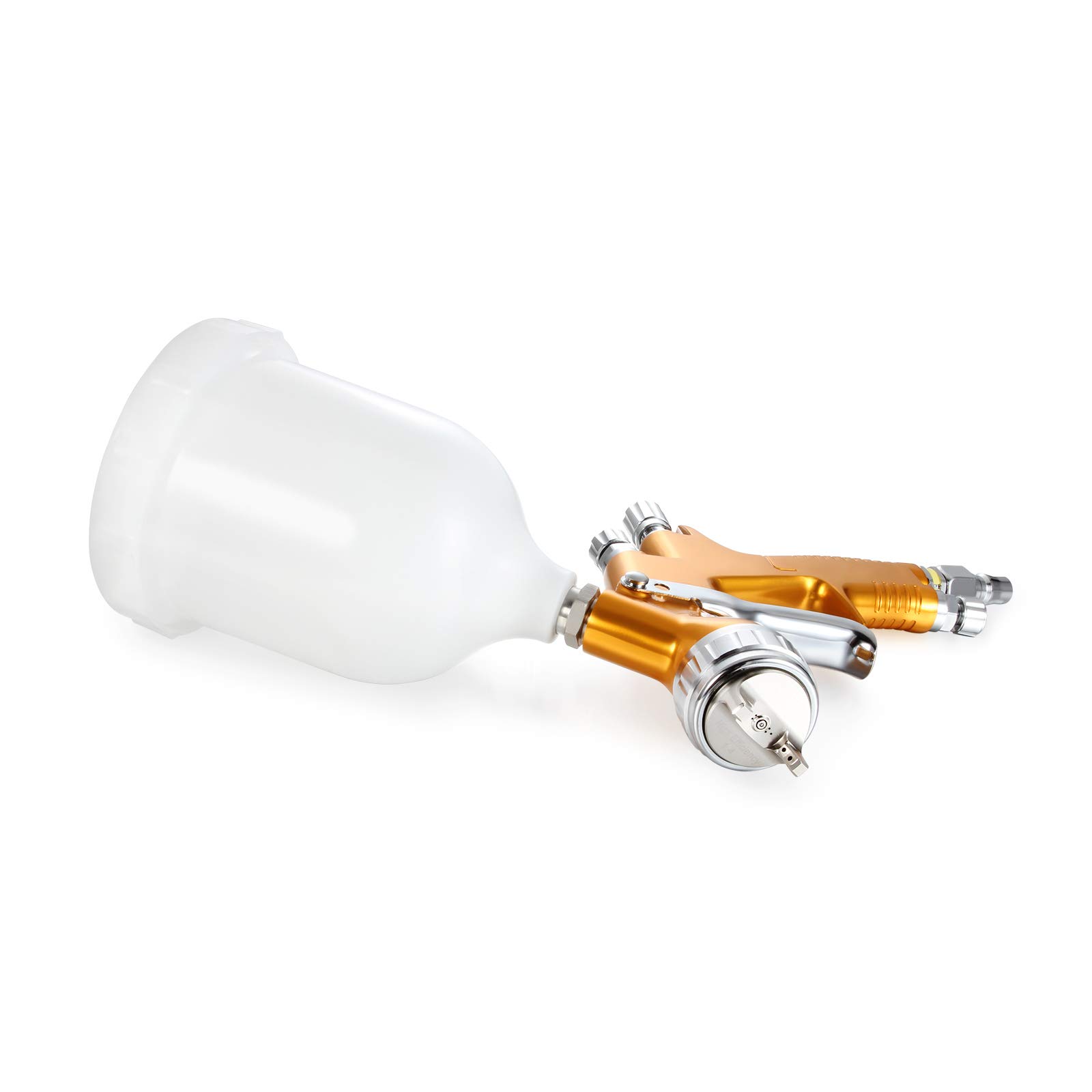 Professional HVLP Spray Gun with 1.4mm Nozzle - Automotive Paint Sprayer for Cars, Furniture & DIY Projects - Perfect for Auto Body Repair, Home Renovation & Craft Painting