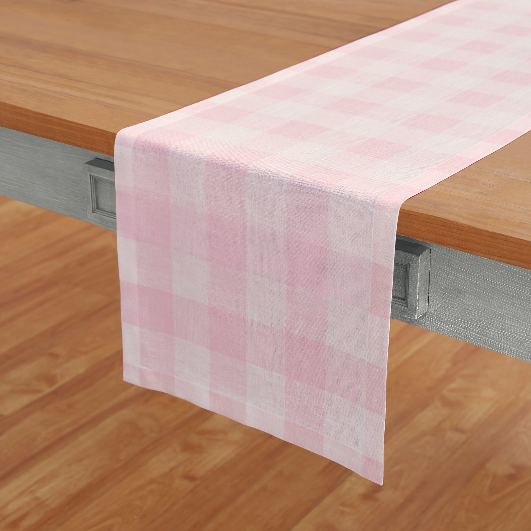 Buffalo Check Plaid Table Runner - Christmas Holiday Farmhouse Dining Decor for Kitchen, Dining Room, and Party Decorations
