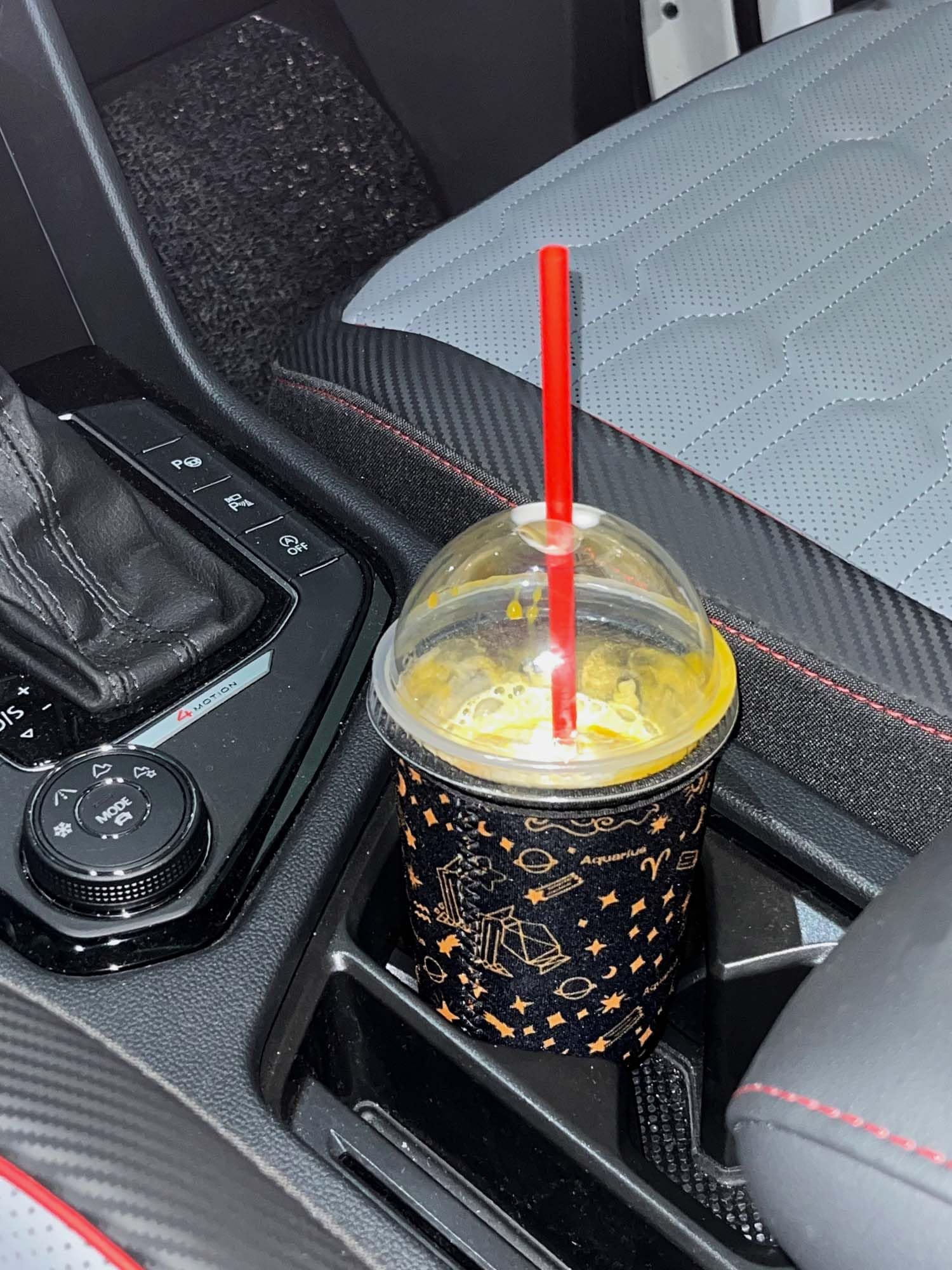 3 Pack Reusable Neoprene Iced Coffee Sleeves - Insulating Cup Holders for Cold Beverages (Fits Starbucks, McDonald's & Dunkin') - Perfect for Iced Coffee, Smoothies & Cold Drinks On-The-Go